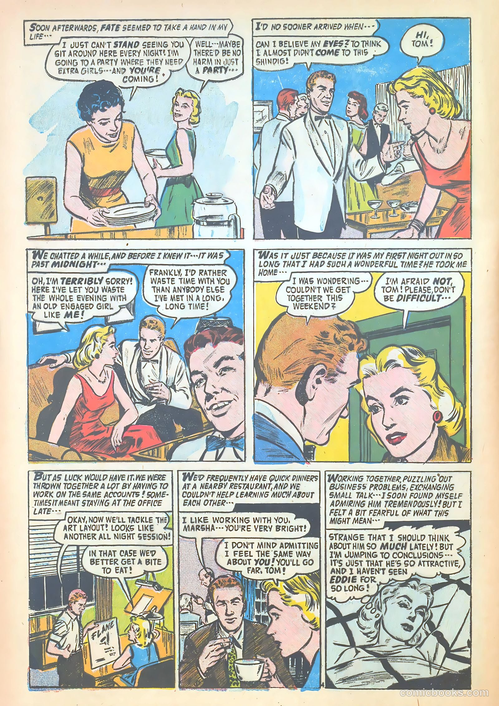 Confessions of the Lovelorn #80 (1957) — page 6 of 36