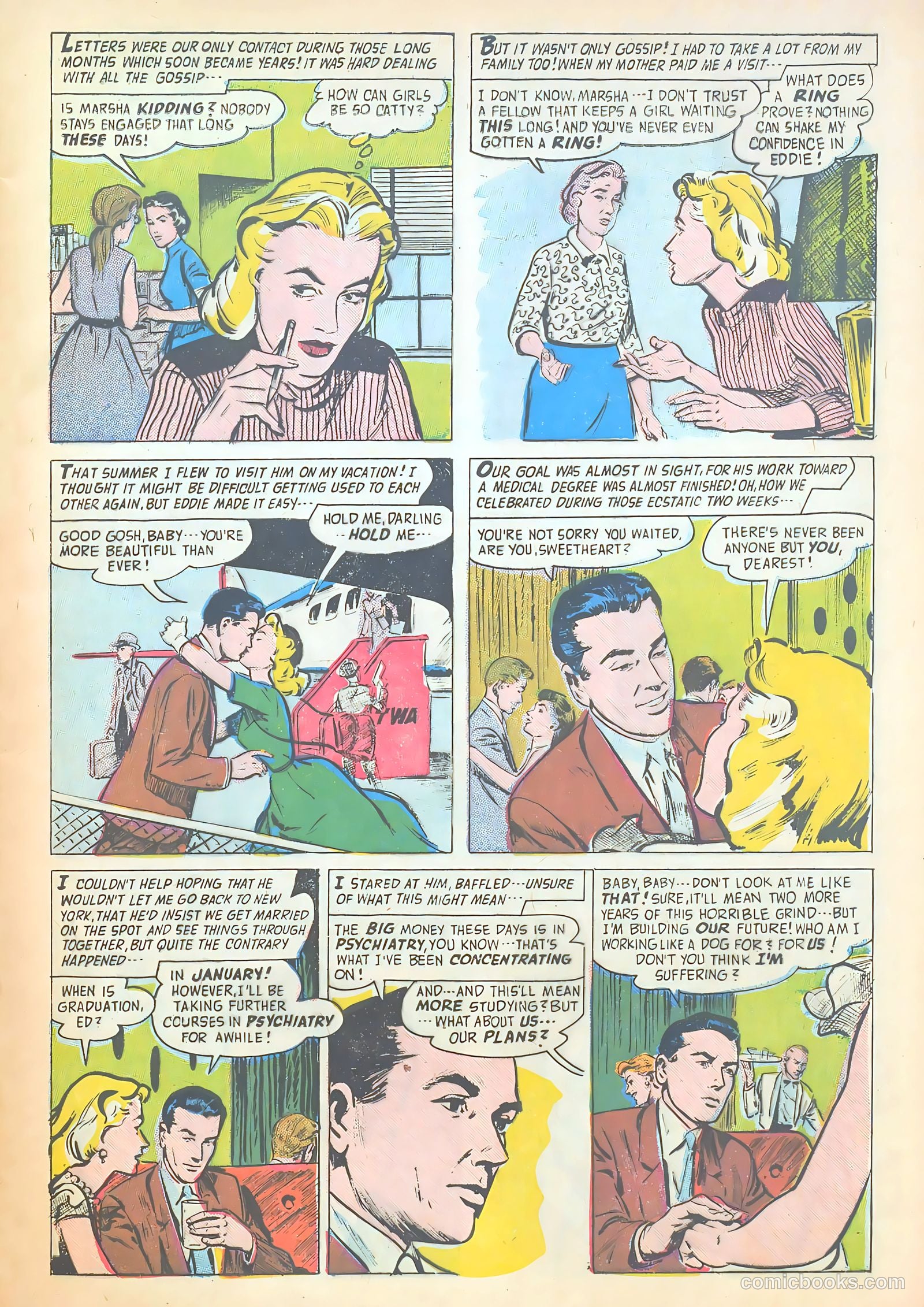 Confessions of the Lovelorn #80 (1957) — page 7 of 36