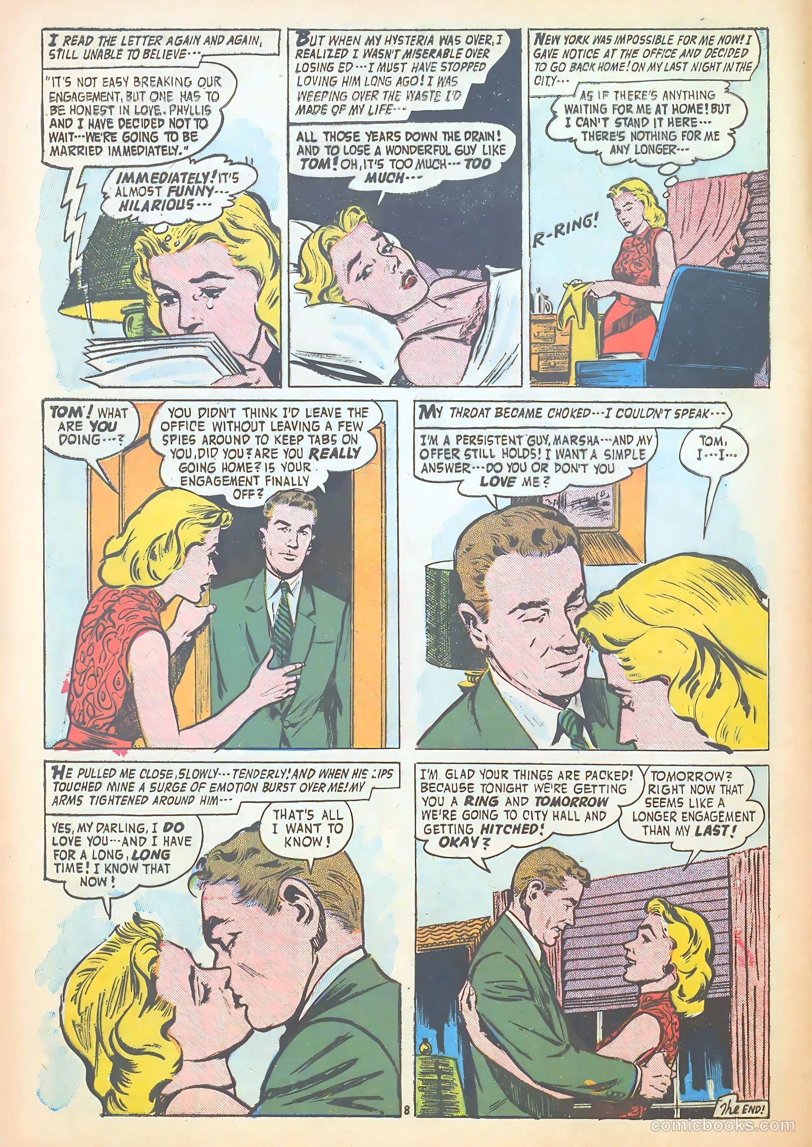 Confessions of the Lovelorn #80 (1957) — page 10 of 36
