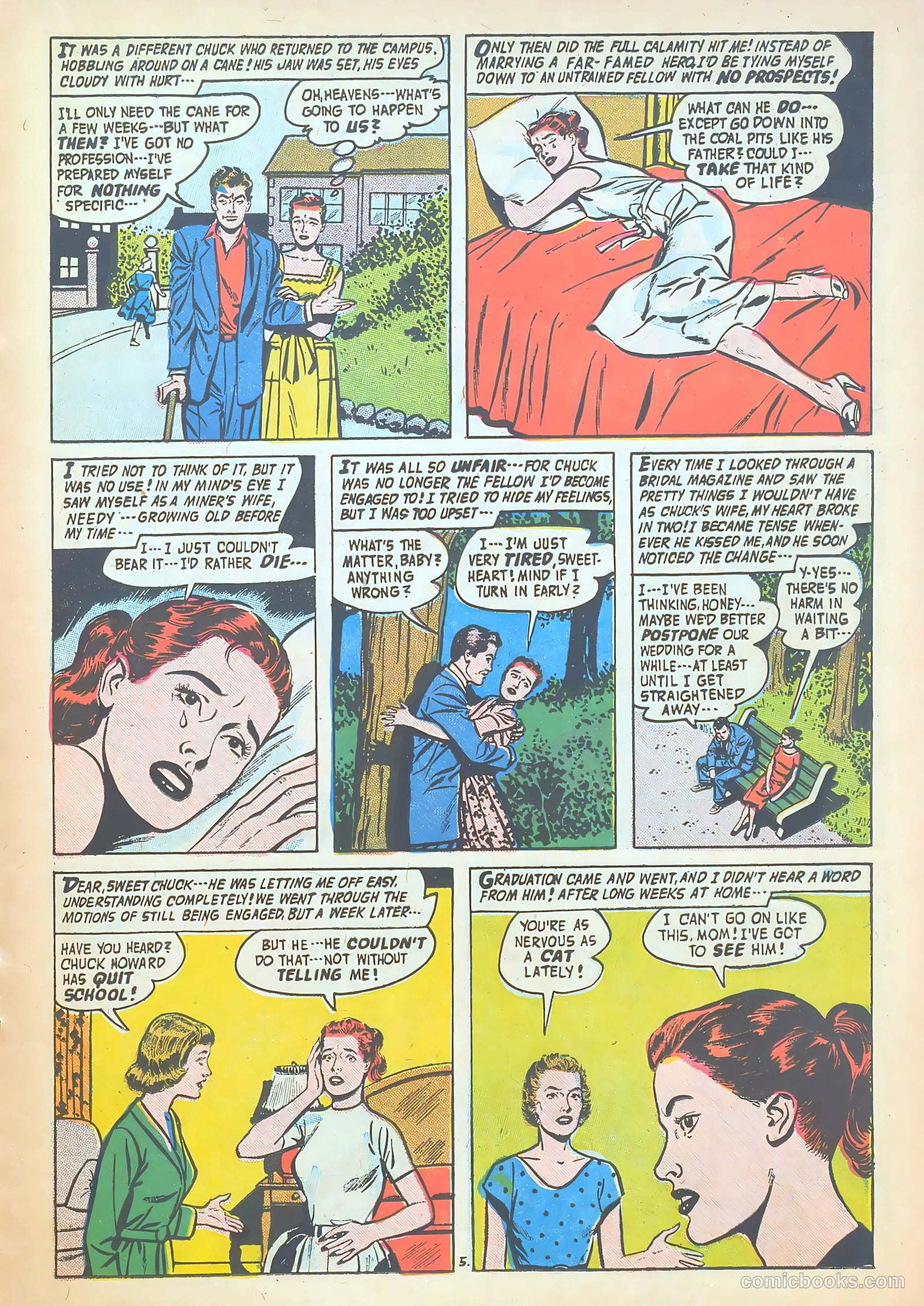 Confessions of the Lovelorn #80 (1957) — page 17 of 36