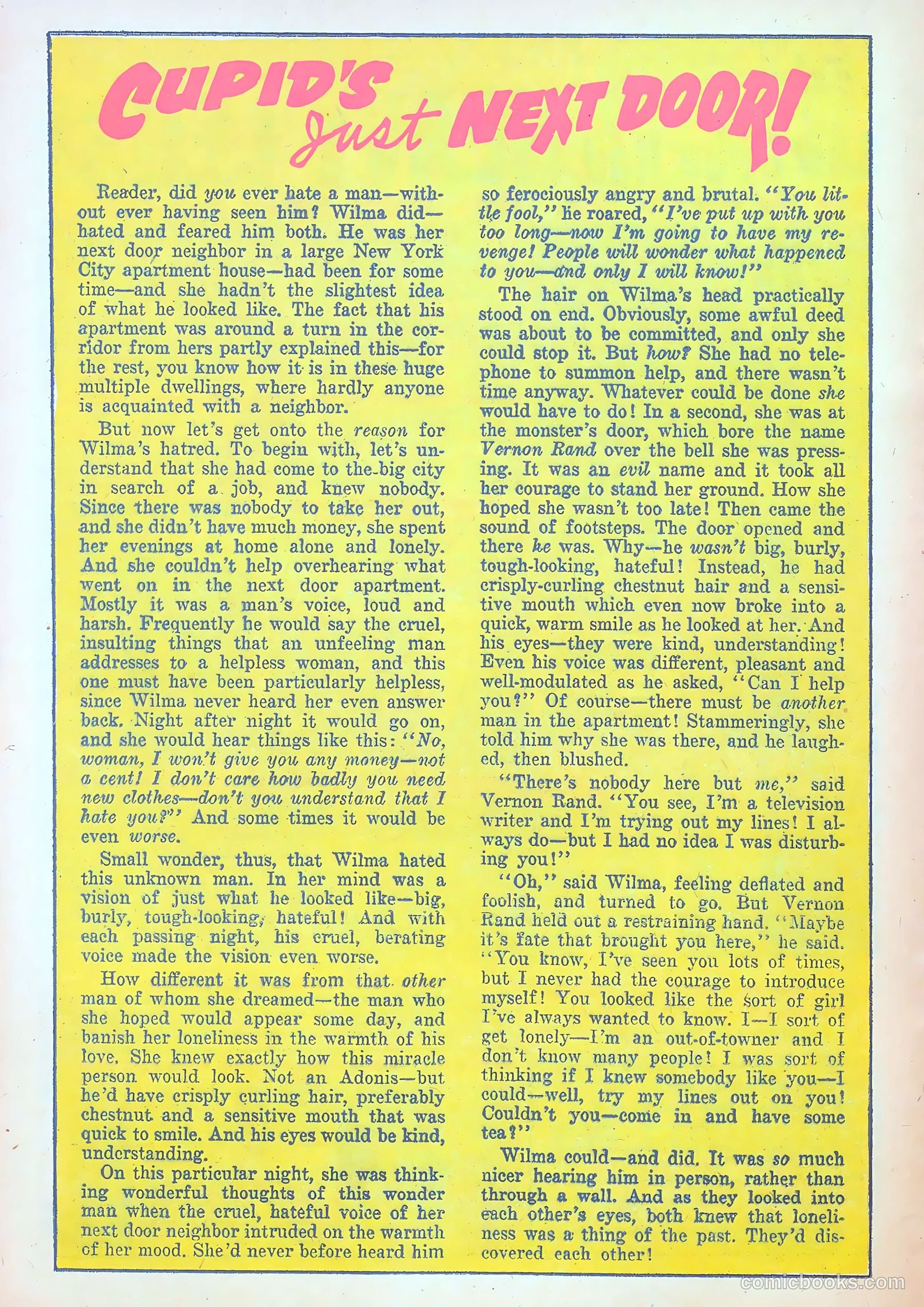 Confessions of the Lovelorn #80 (1957) — page 22 of 36