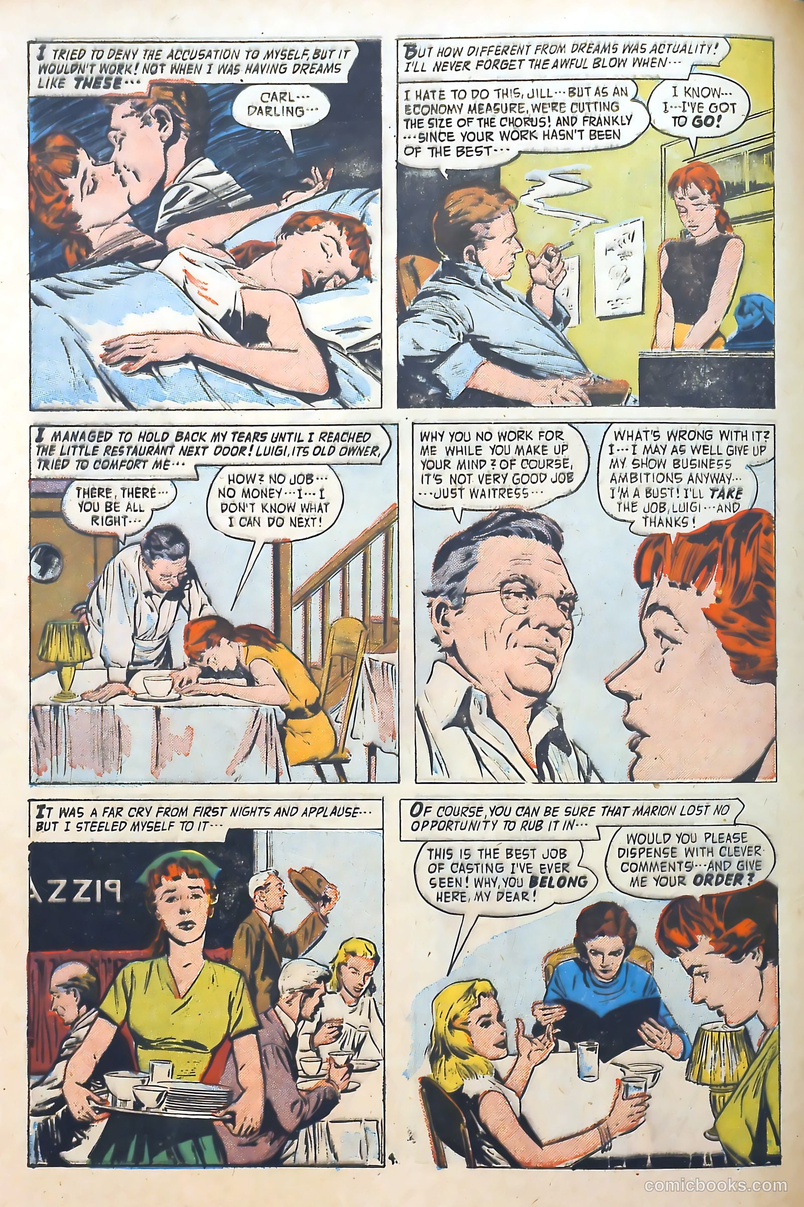 Confessions of the Lovelorn #81 (1957) — page 6 of 36