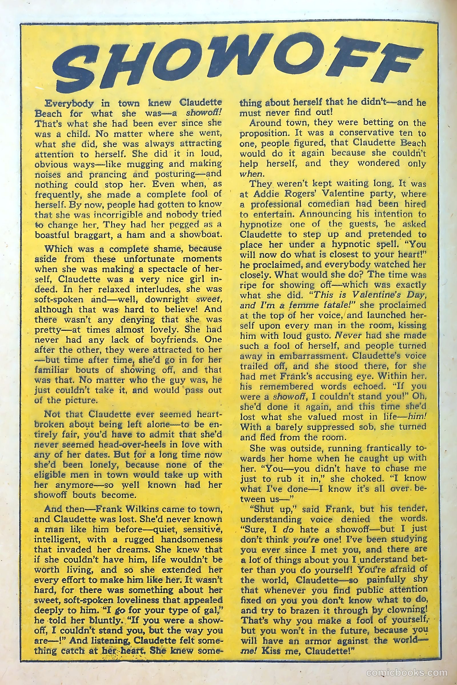 Confessions of the Lovelorn #81 (1957) — page 10 of 36