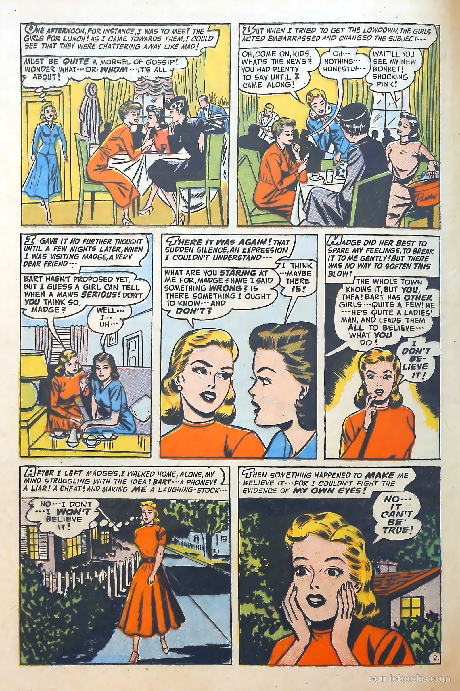 Confessions of the Lovelorn #81 (1957) — page 26 of 36