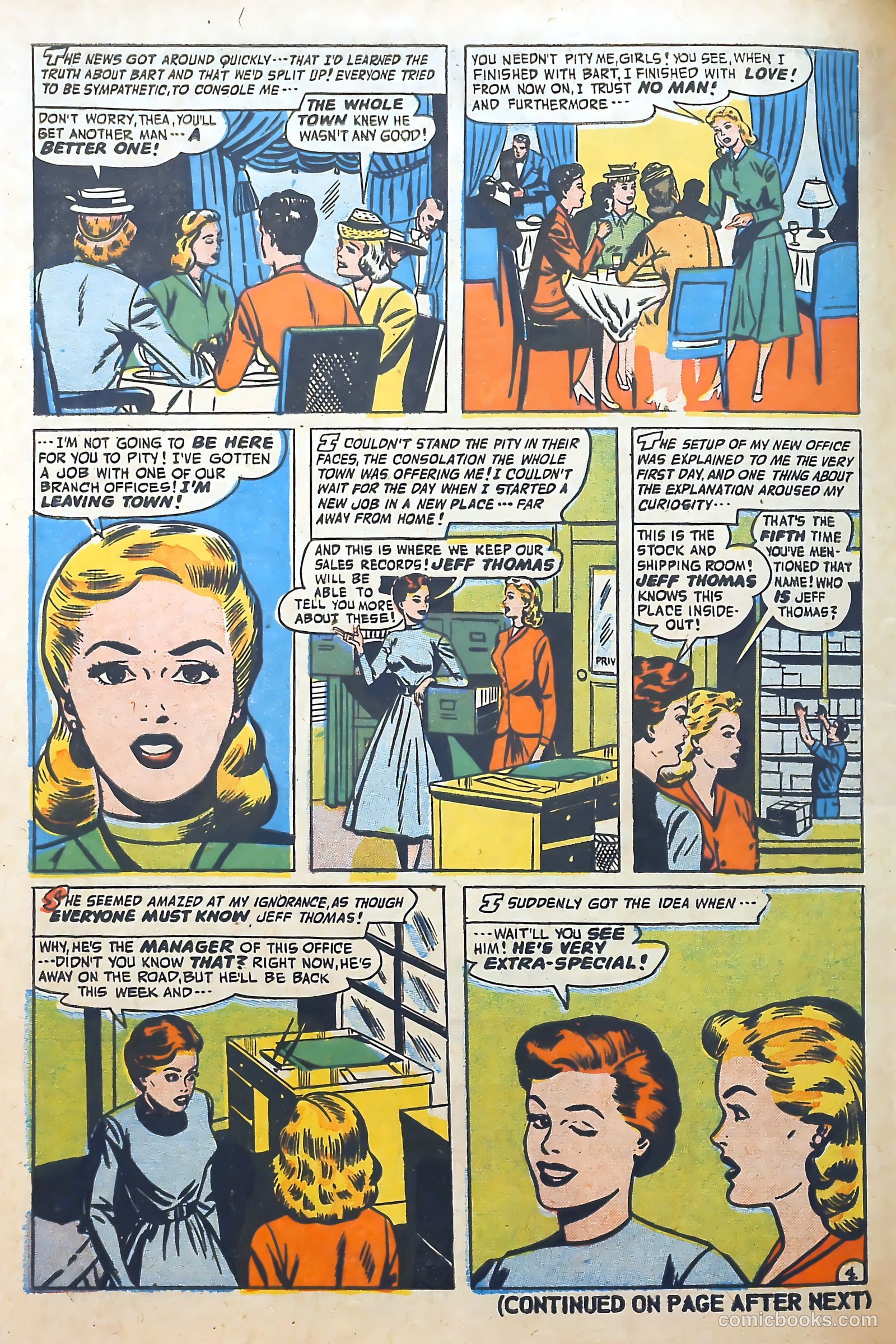 Confessions of the Lovelorn #81 (1957) — page 28 of 36
