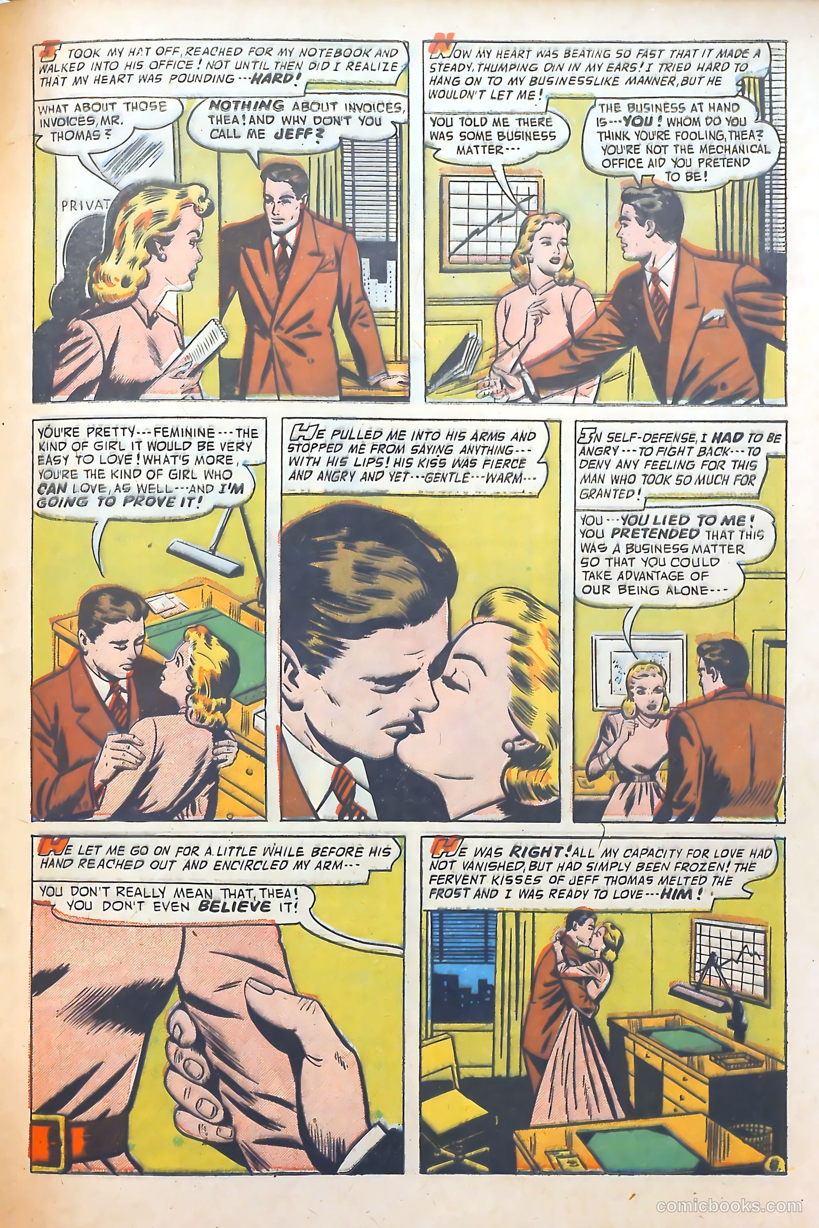 Confessions of the Lovelorn #81 (1957) — page 31 of 36