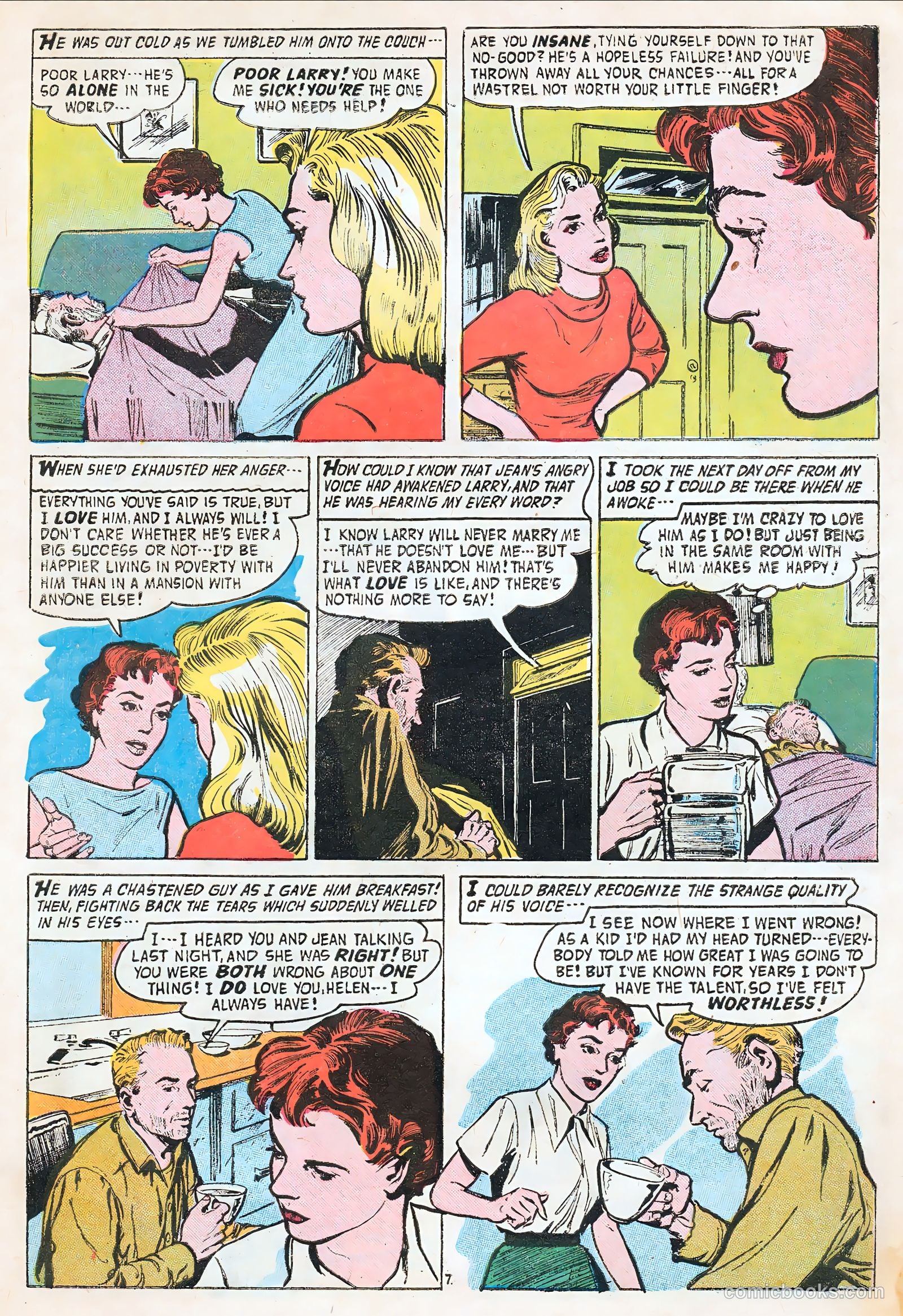 Confessions of the Lovelorn #82 (1957) — page 9 of 36