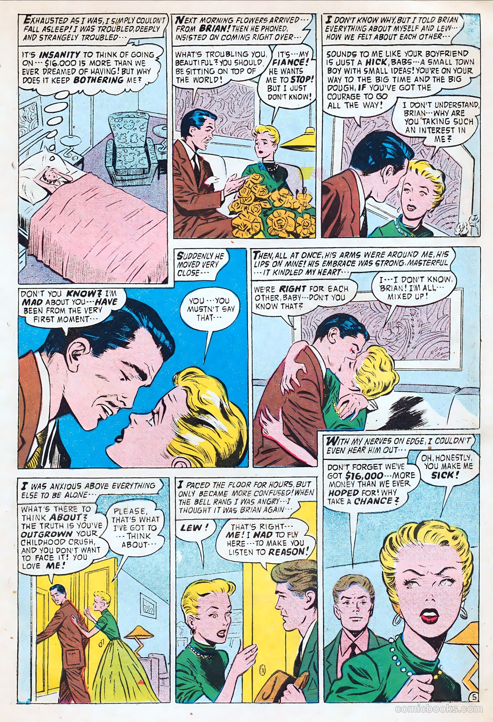 Confessions of the Lovelorn #82 (1957) — page 17 of 36