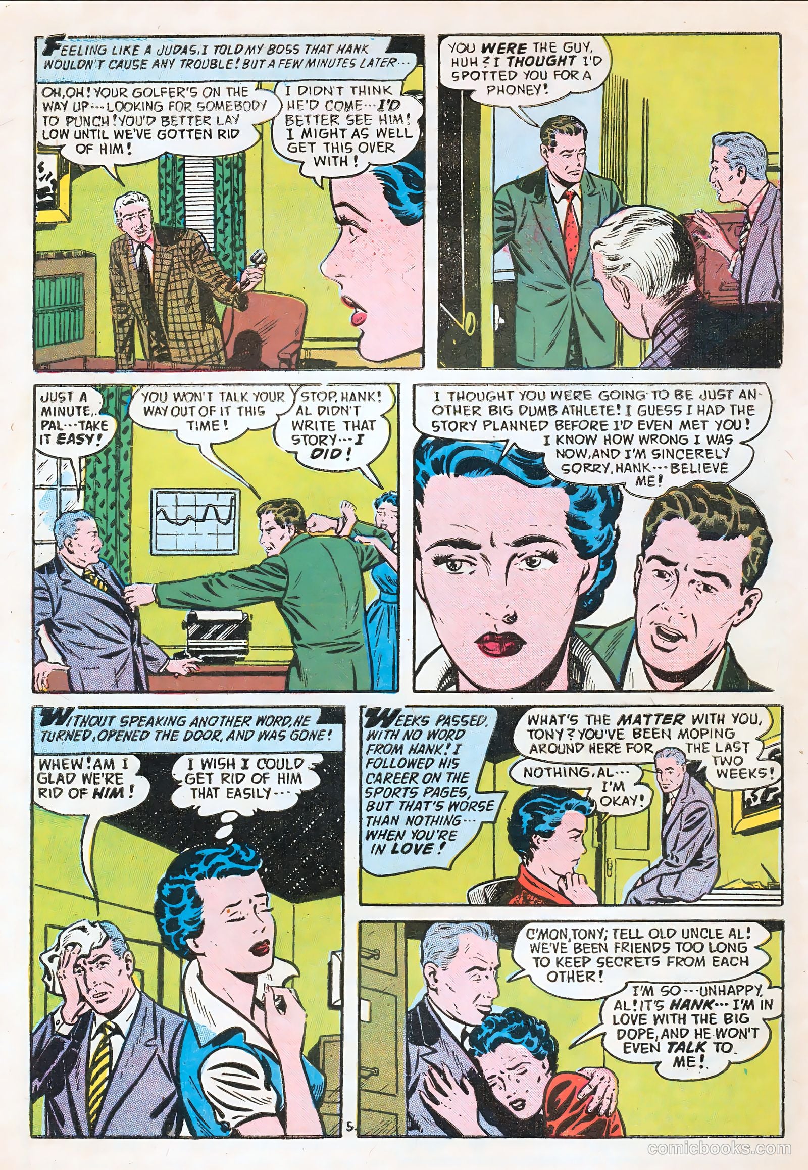 Confessions of the Lovelorn #82 (1957) — page 28 of 36