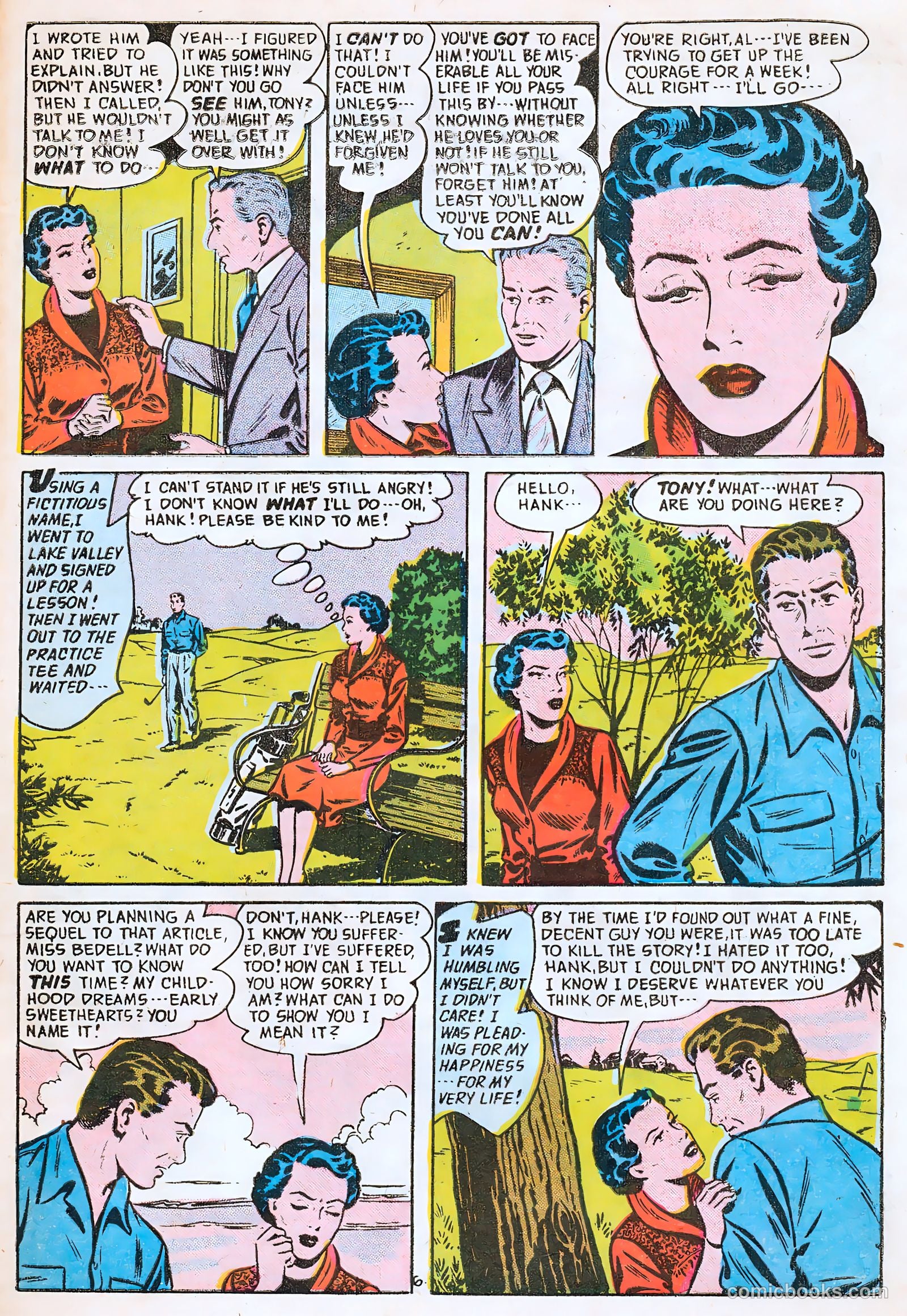 Confessions of the Lovelorn #82 (1957) — page 29 of 36