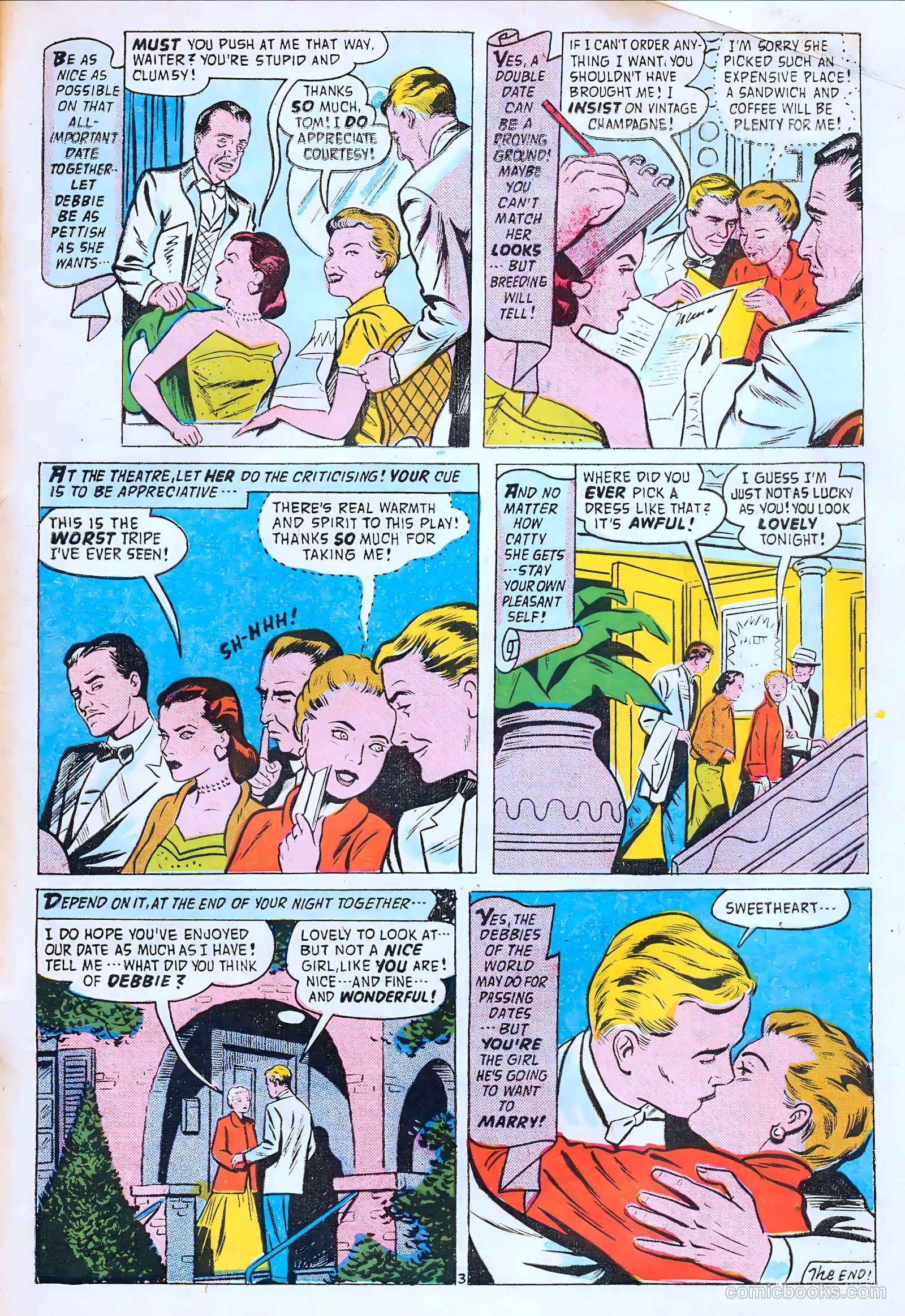 Confessions of the Lovelorn #82 (1957) — page 33 of 36