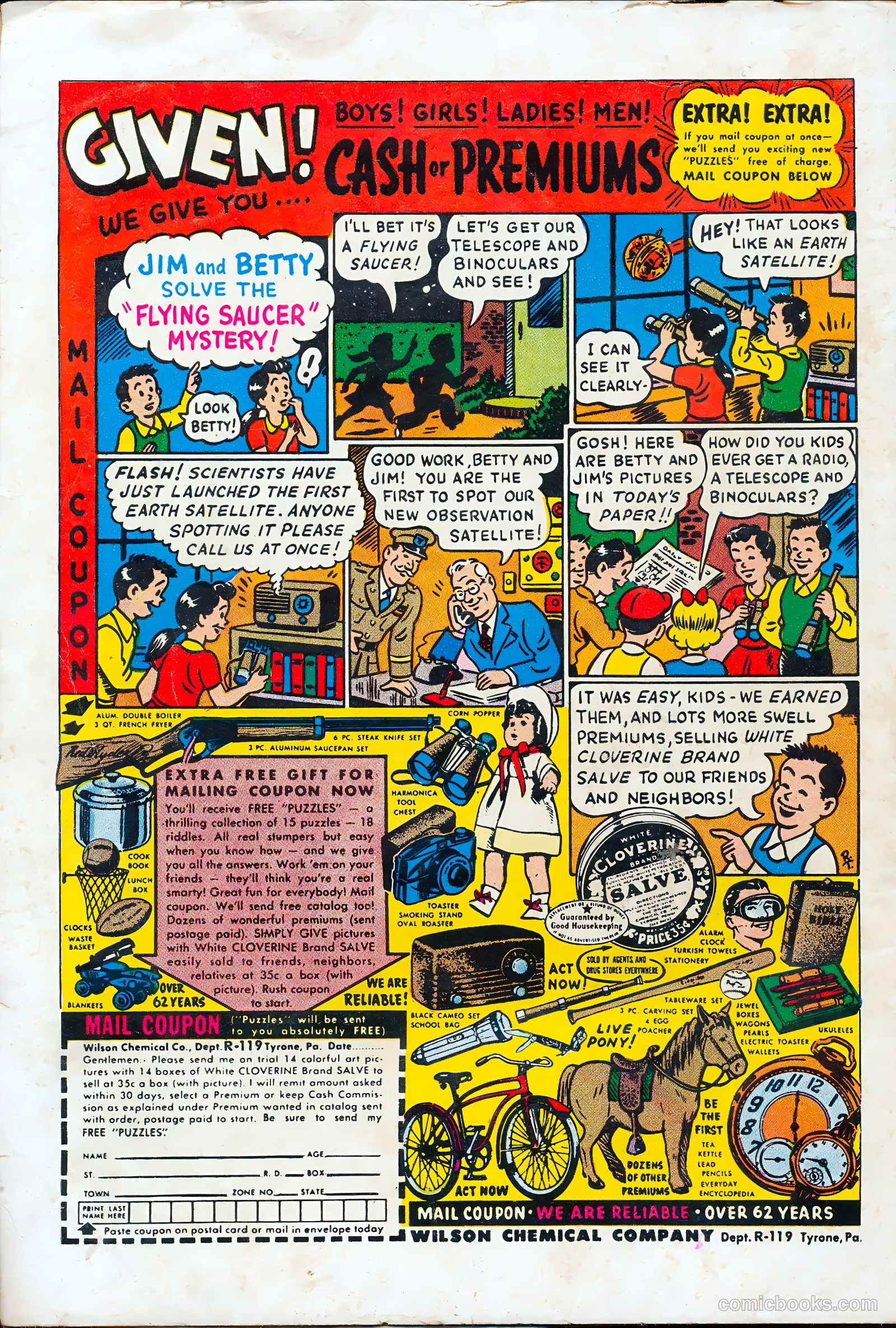 Confessions of the Lovelorn #82 (1957) — page 36 of 36