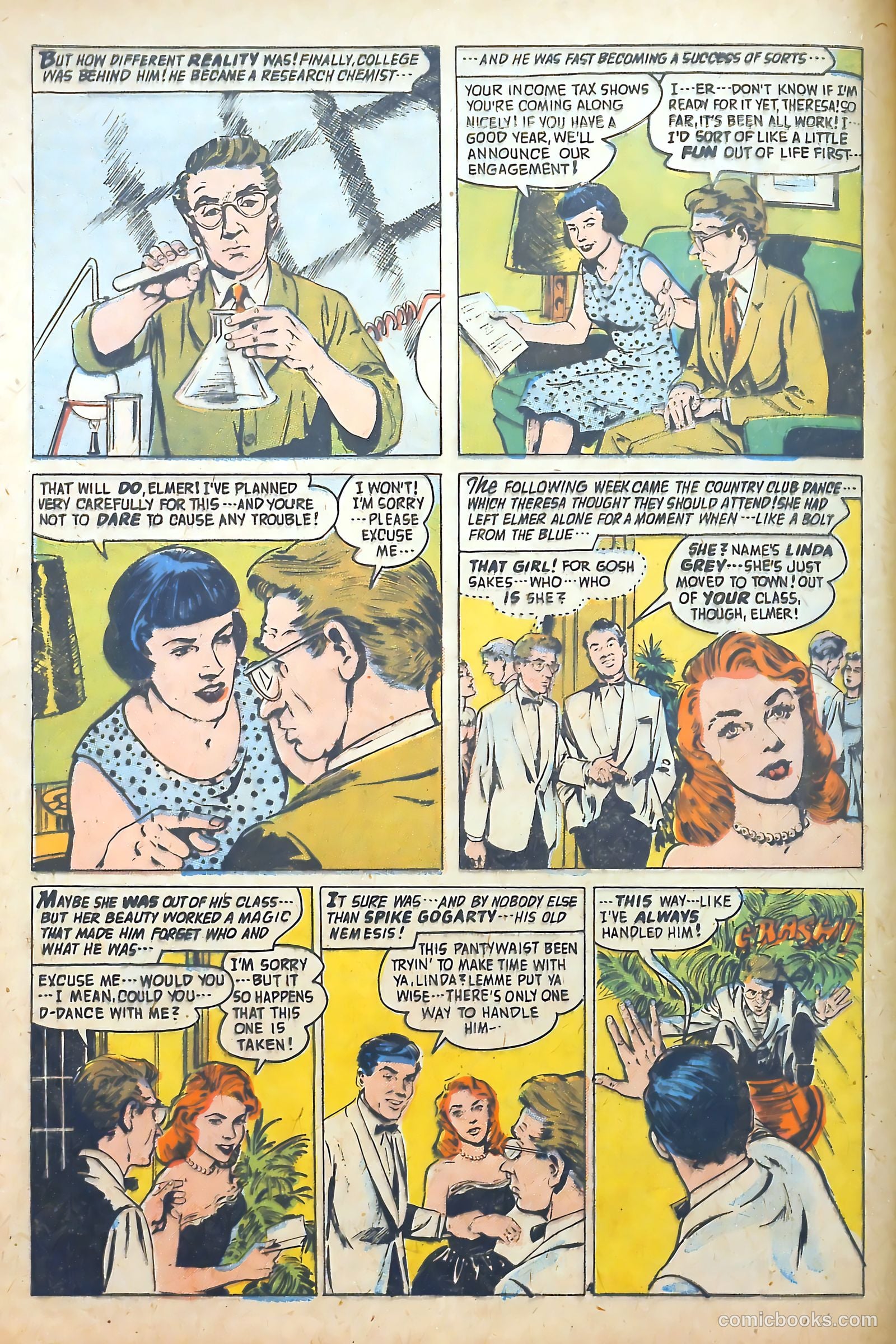 Confessions of the Lovelorn #83 (1957) — page 6 of 36