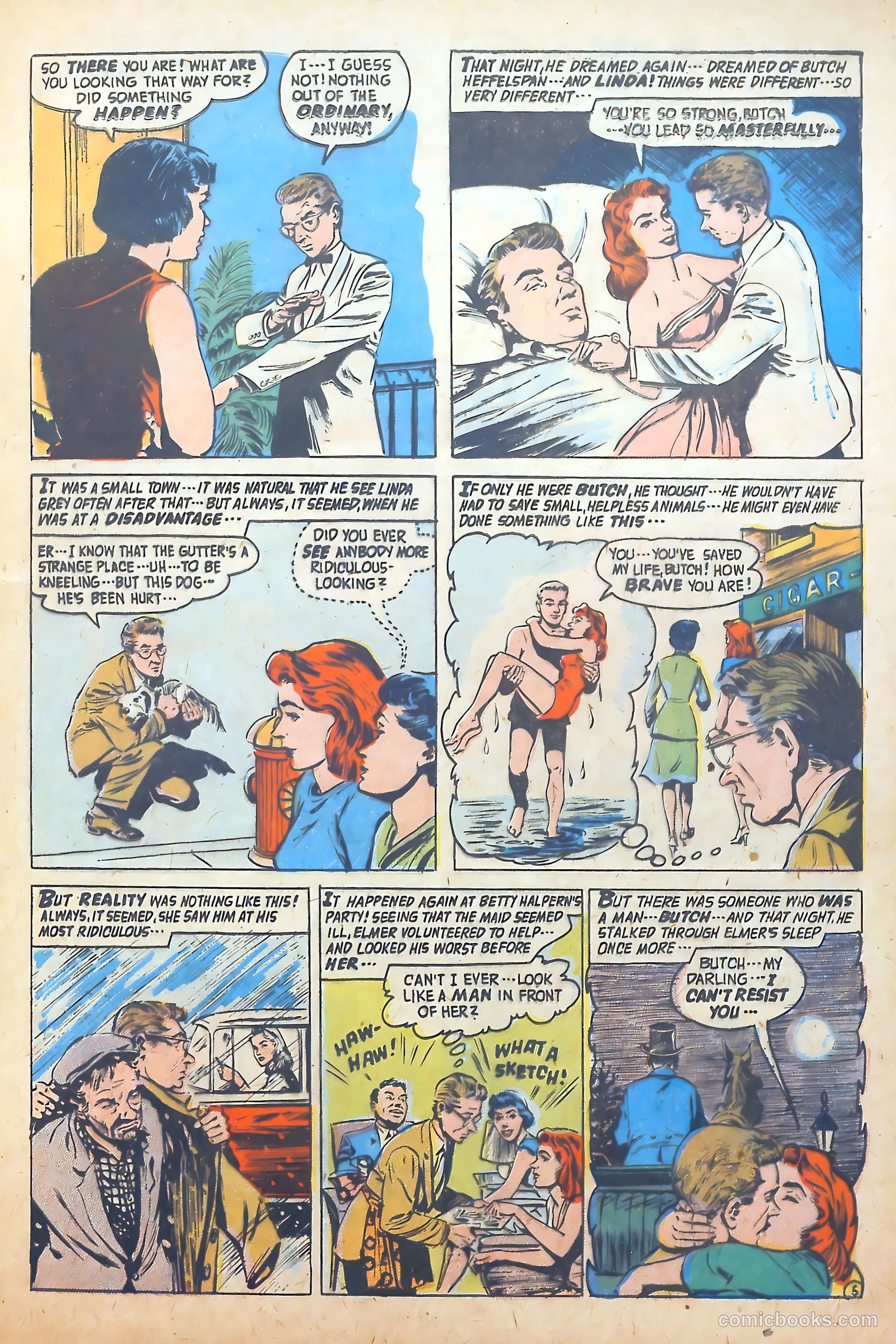 Confessions of the Lovelorn #83 (1957) — page 7 of 36