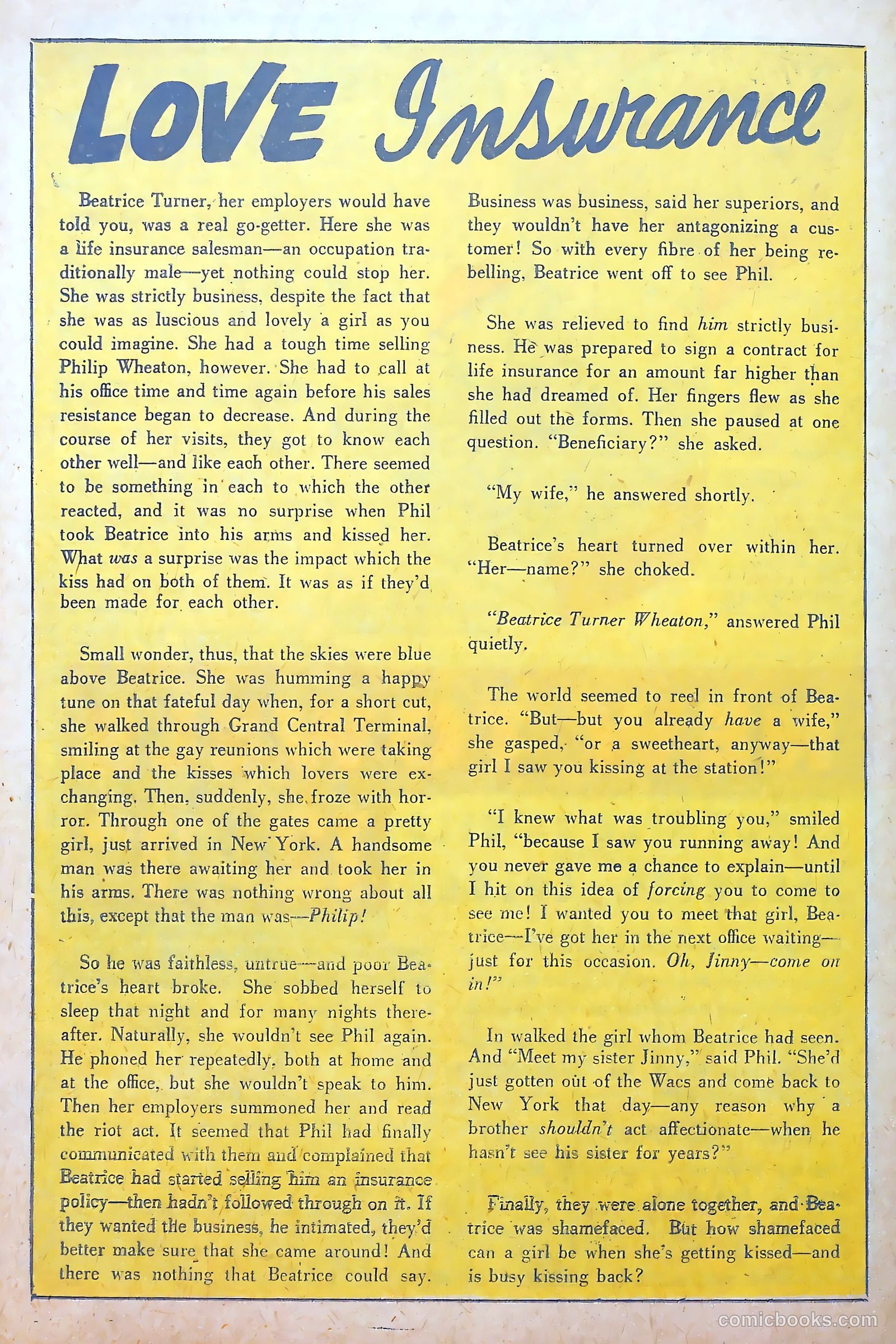 Confessions of the Lovelorn #83 (1957) — page 24 of 36