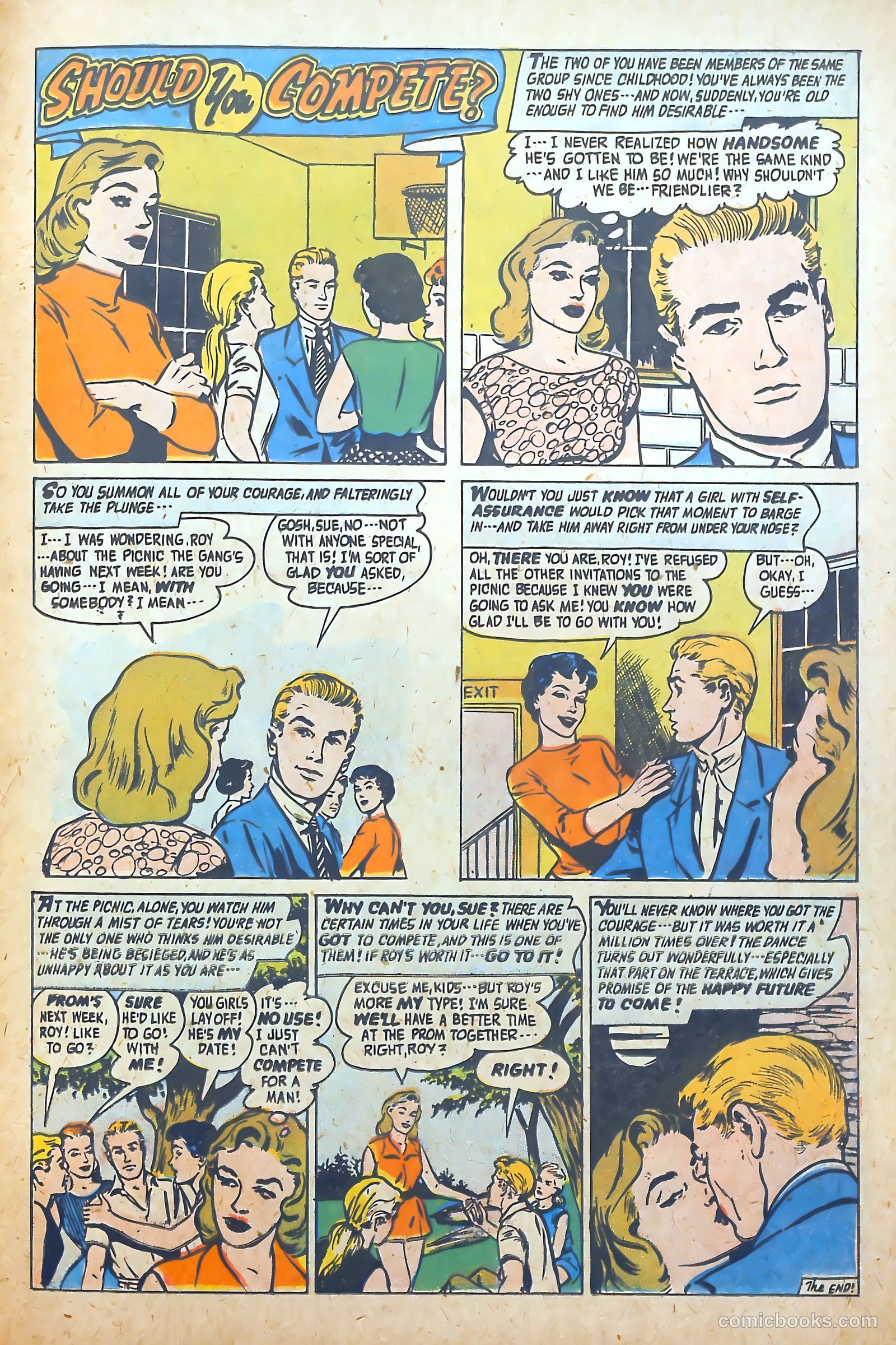 Confessions of the Lovelorn #83 (1957) — page 25 of 36