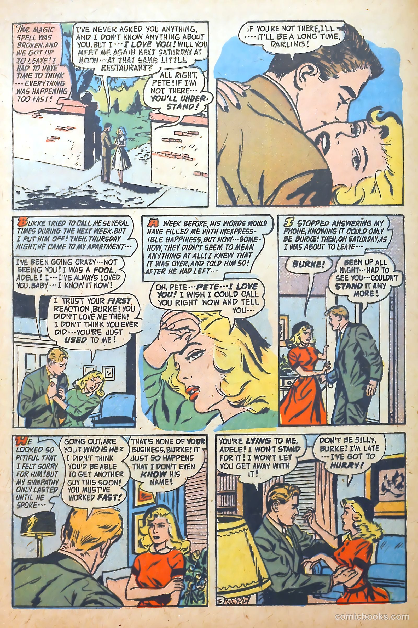 Confessions of the Lovelorn #83 (1957) — page 30 of 36