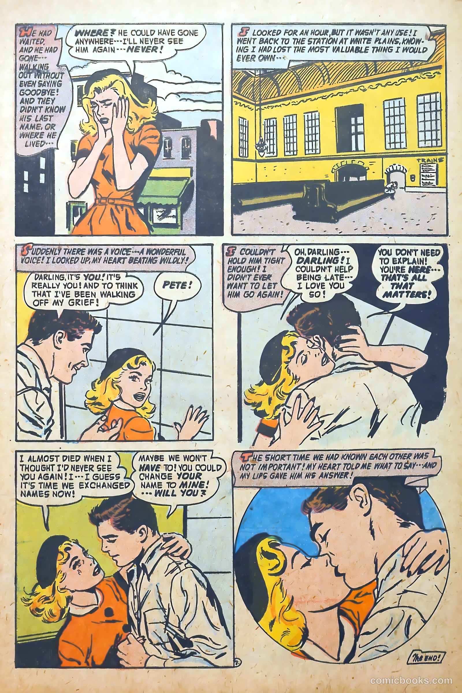 Confessions of the Lovelorn #83 (1957) — page 32 of 36