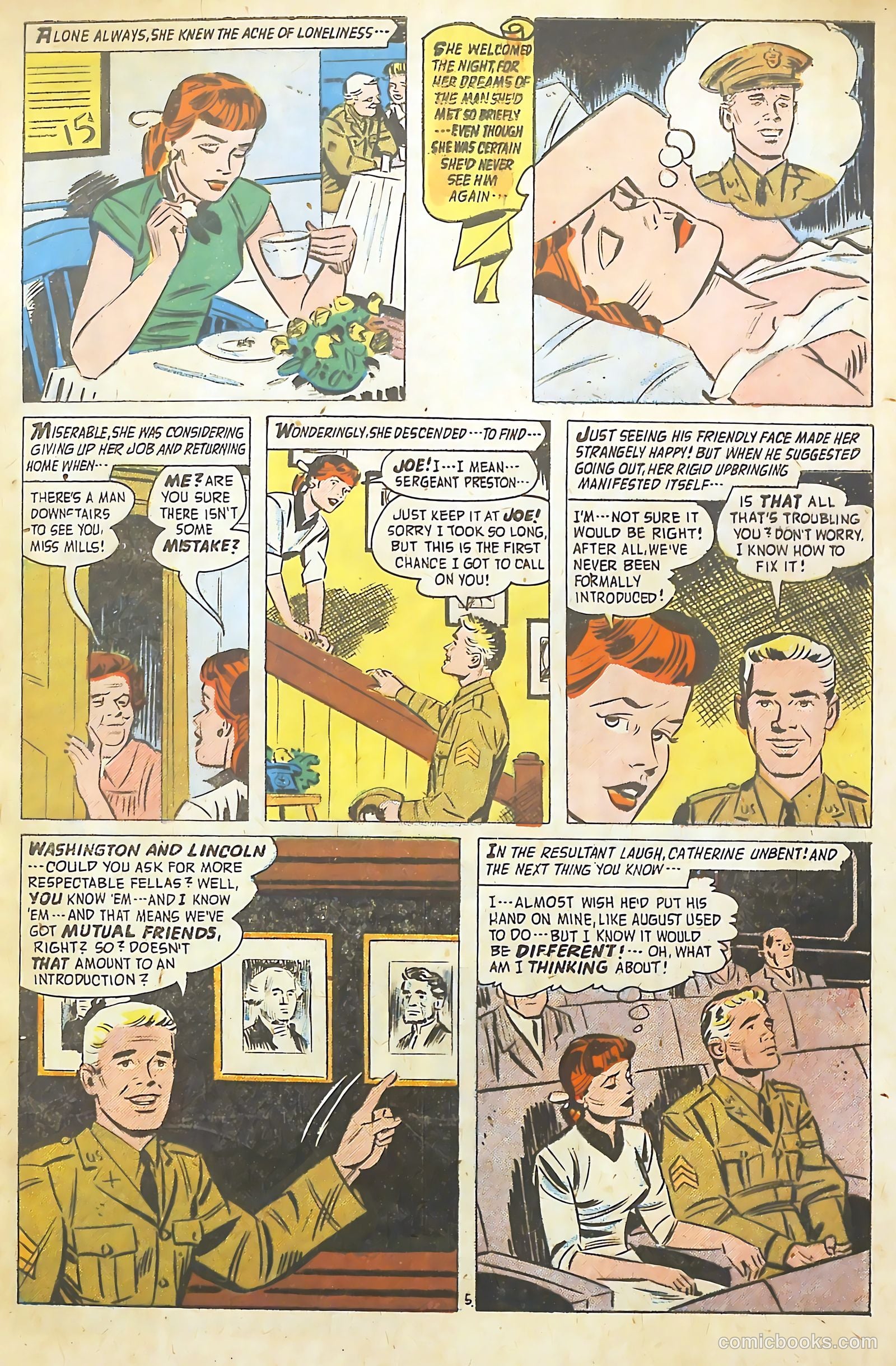 Confessions of the Lovelorn #84 (1957) — page 7 of 36