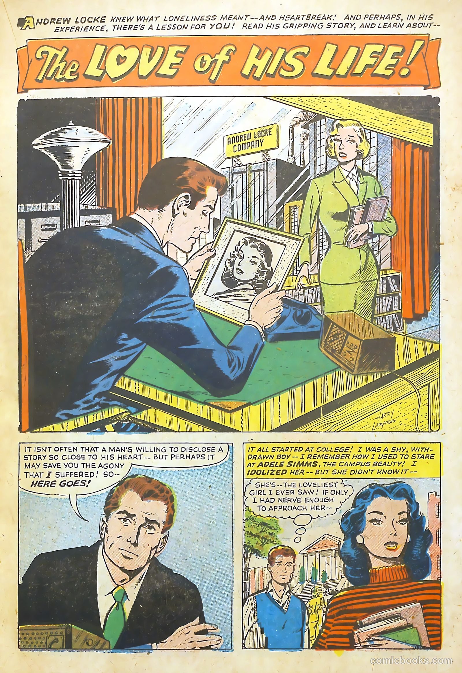 Confessions of the Lovelorn #84 (1957) — page 17 of 36