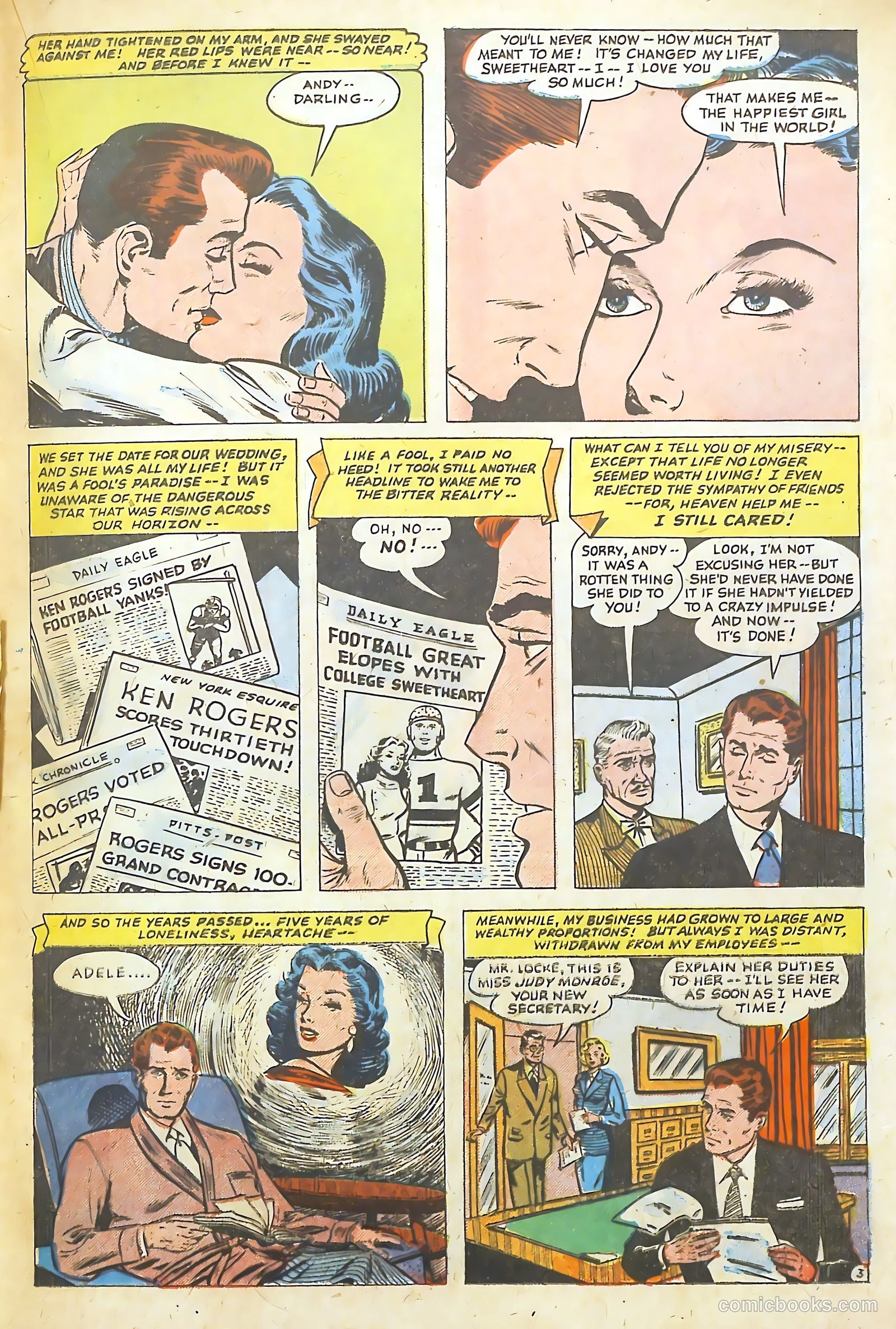 Confessions of the Lovelorn #84 (1957) — page 19 of 36