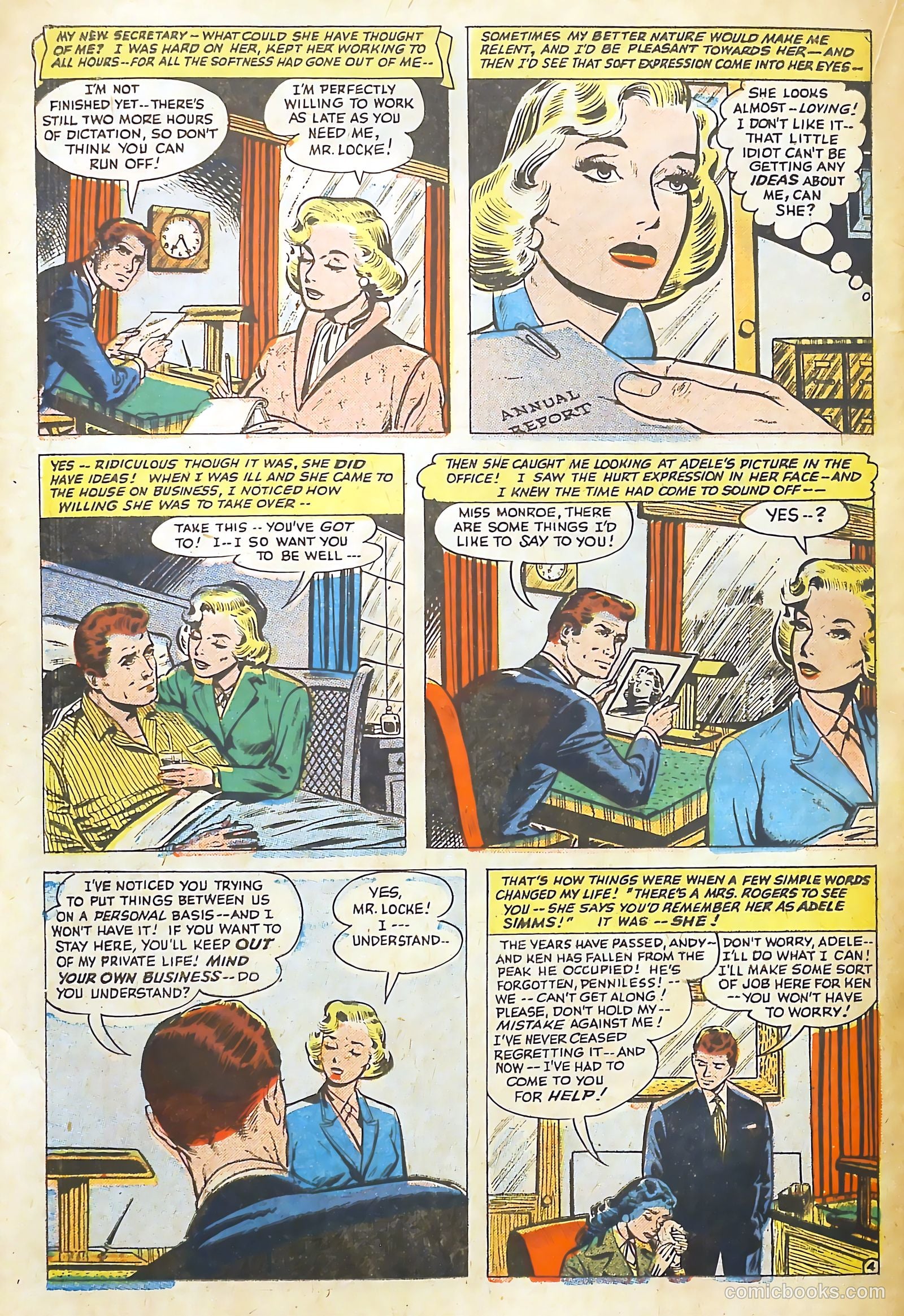 Confessions of the Lovelorn #84 (1957) — page 20 of 36