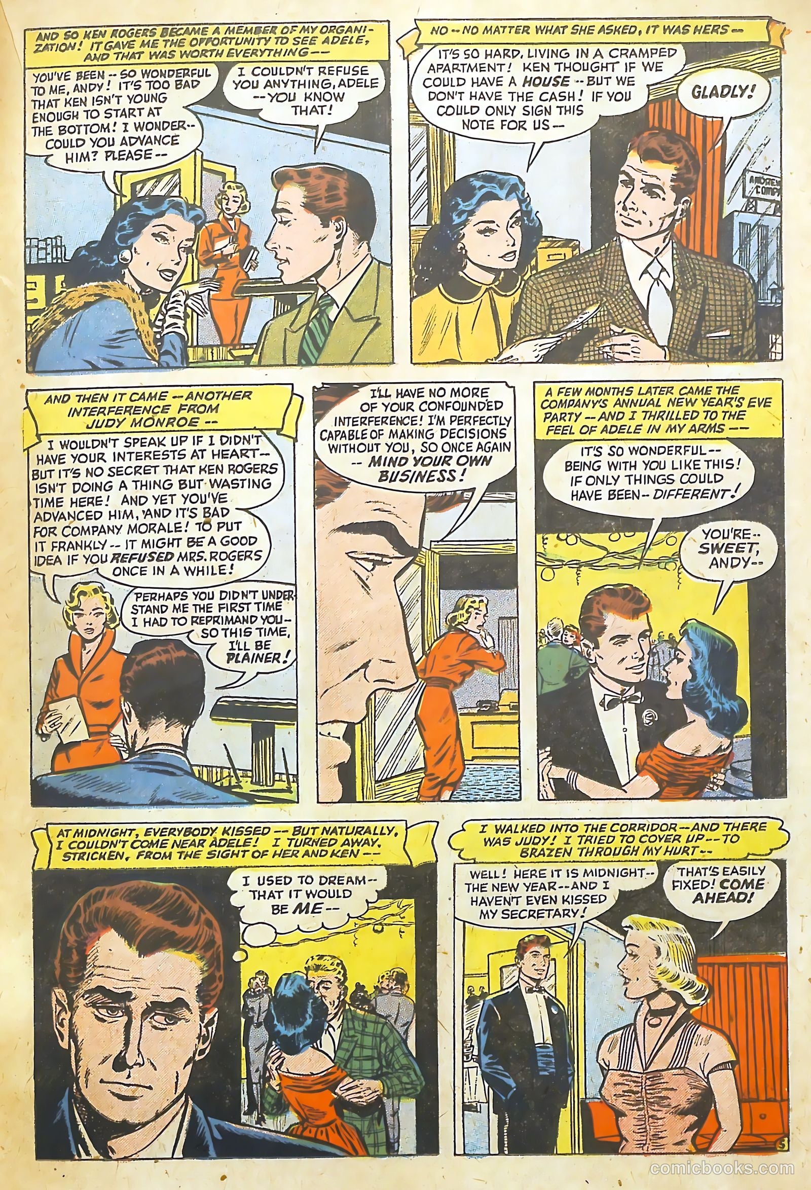 Confessions of the Lovelorn #84 (1957) — page 21 of 36