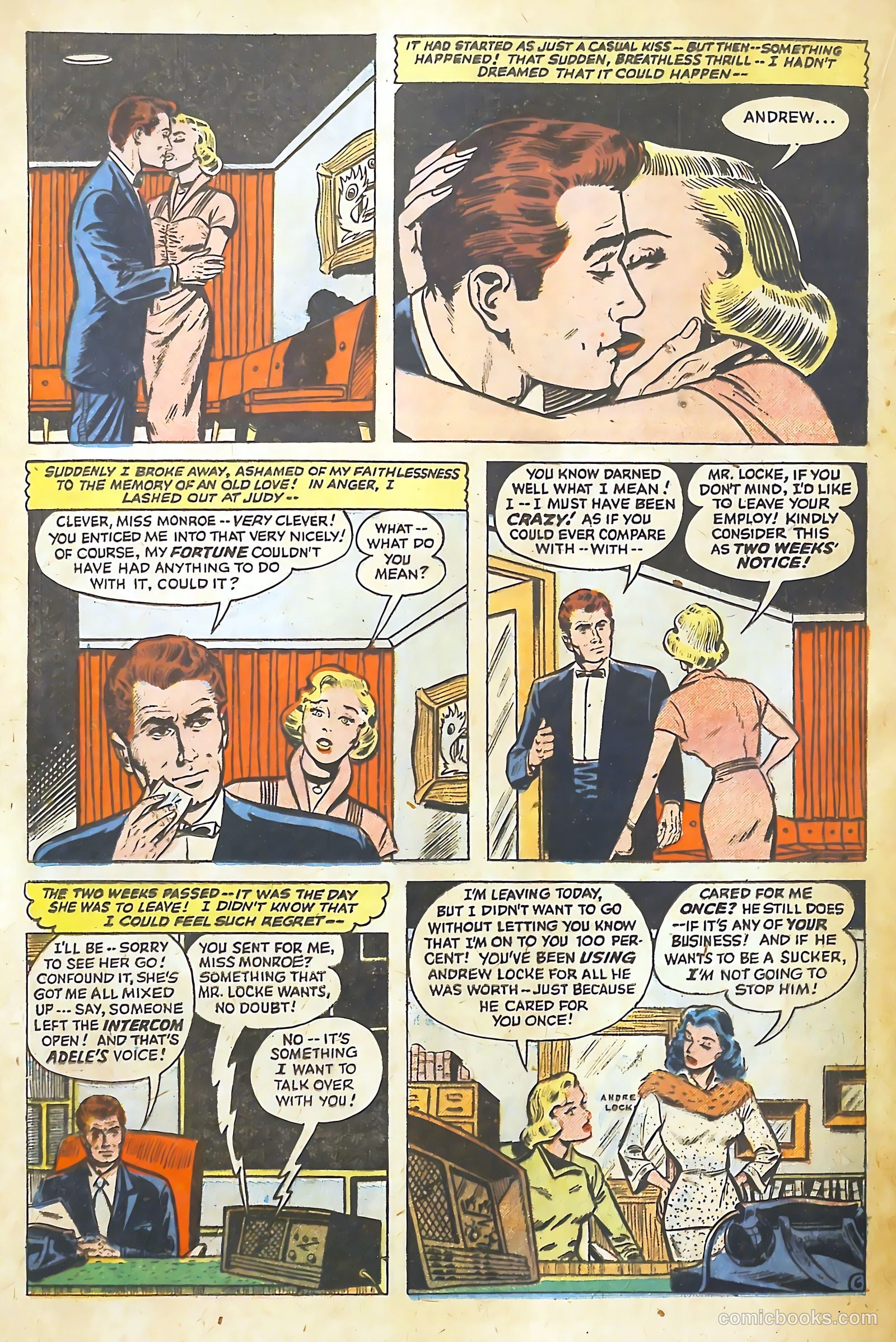 Confessions of the Lovelorn #84 (1957) — page 22 of 36