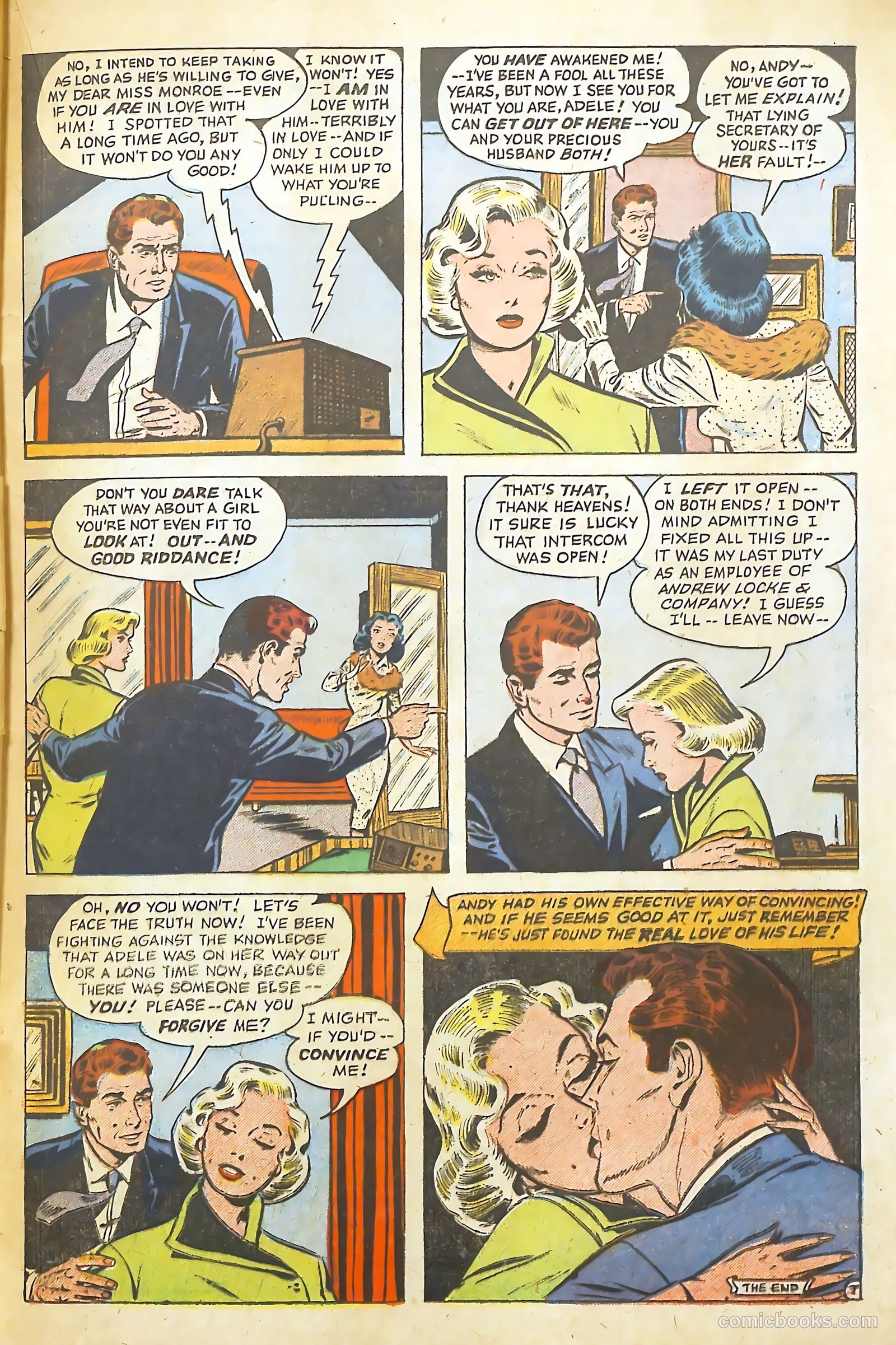 Confessions of the Lovelorn #84 (1957) — page 23 of 36