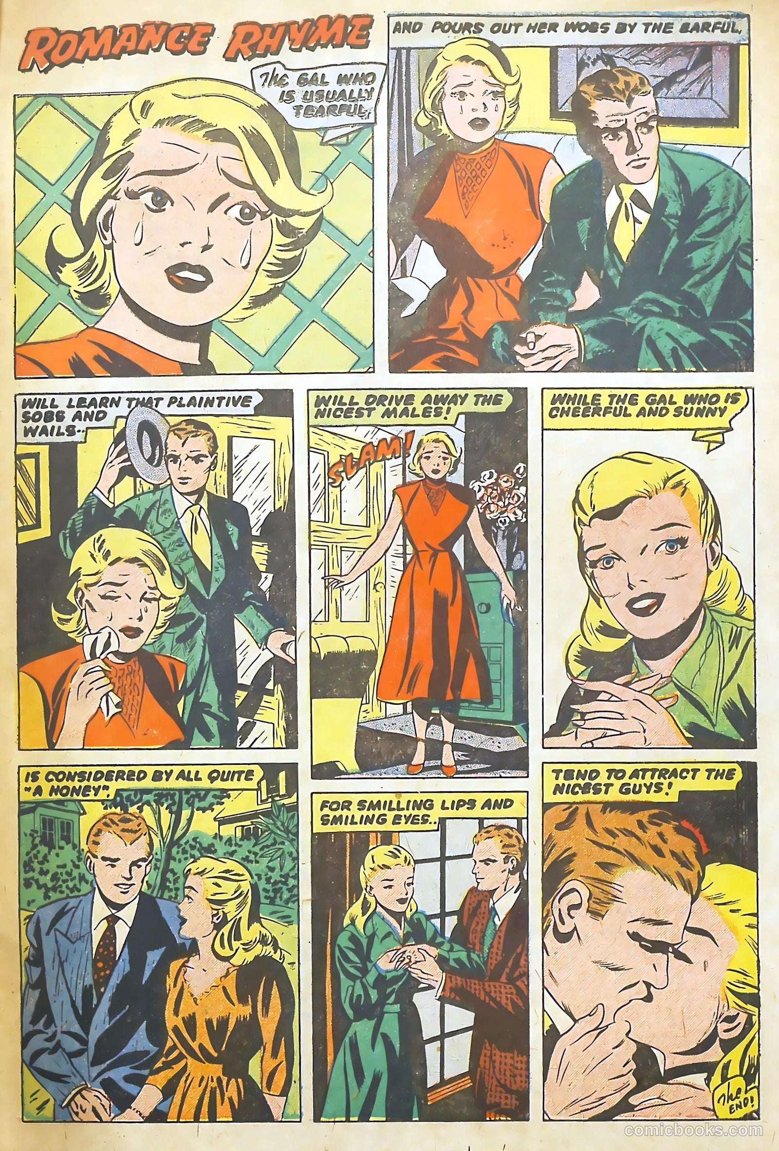 Confessions of the Lovelorn #84 (1957) — page 33 of 36