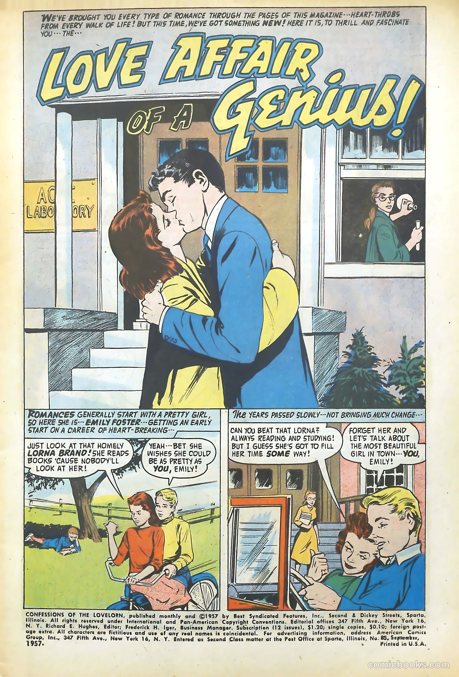 Confessions of the Lovelorn #85 (1957) — page 3 of 37