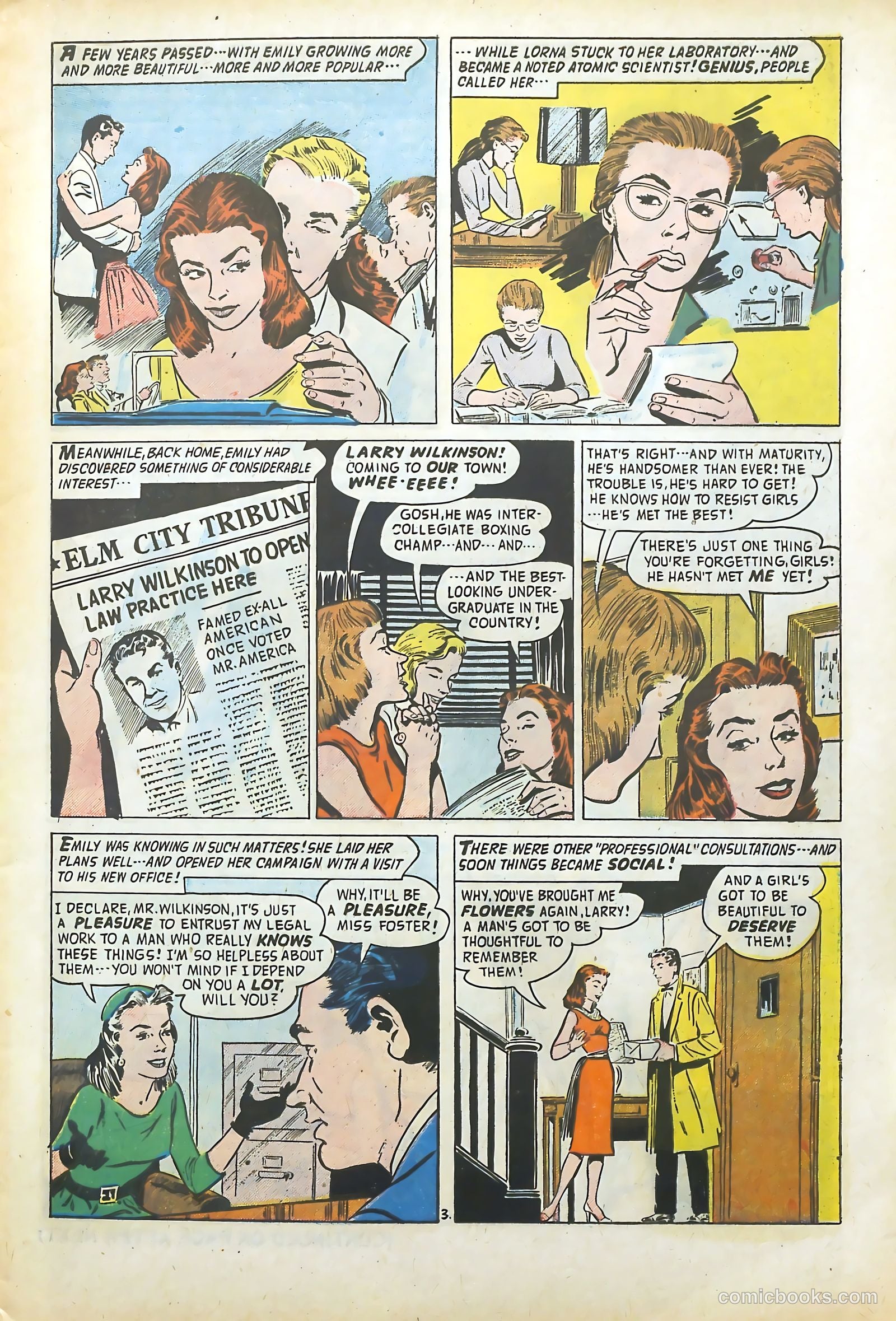 Confessions of the Lovelorn #85 (1957) — page 5 of 37