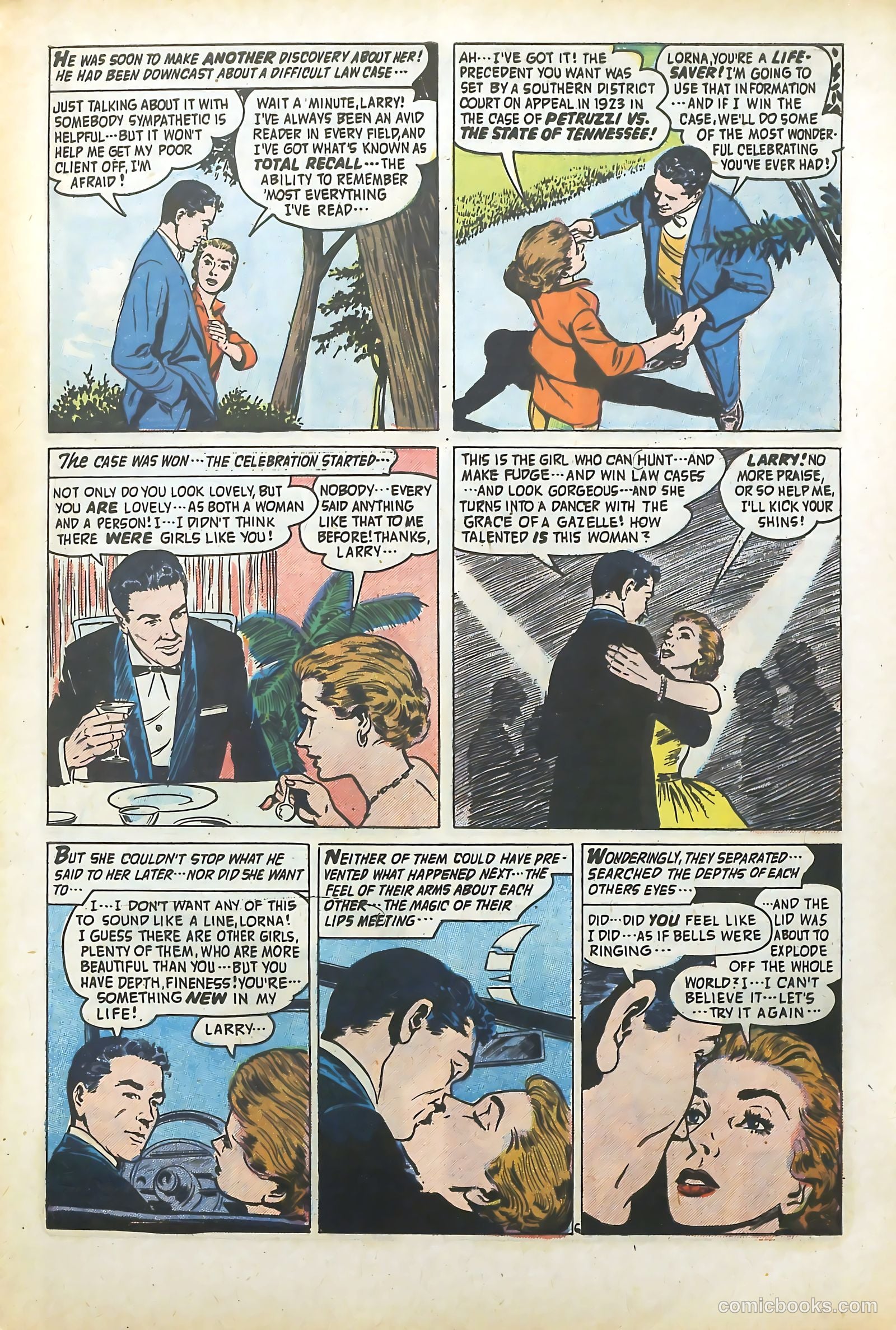Confessions of the Lovelorn #85 (1957) — page 9 of 37