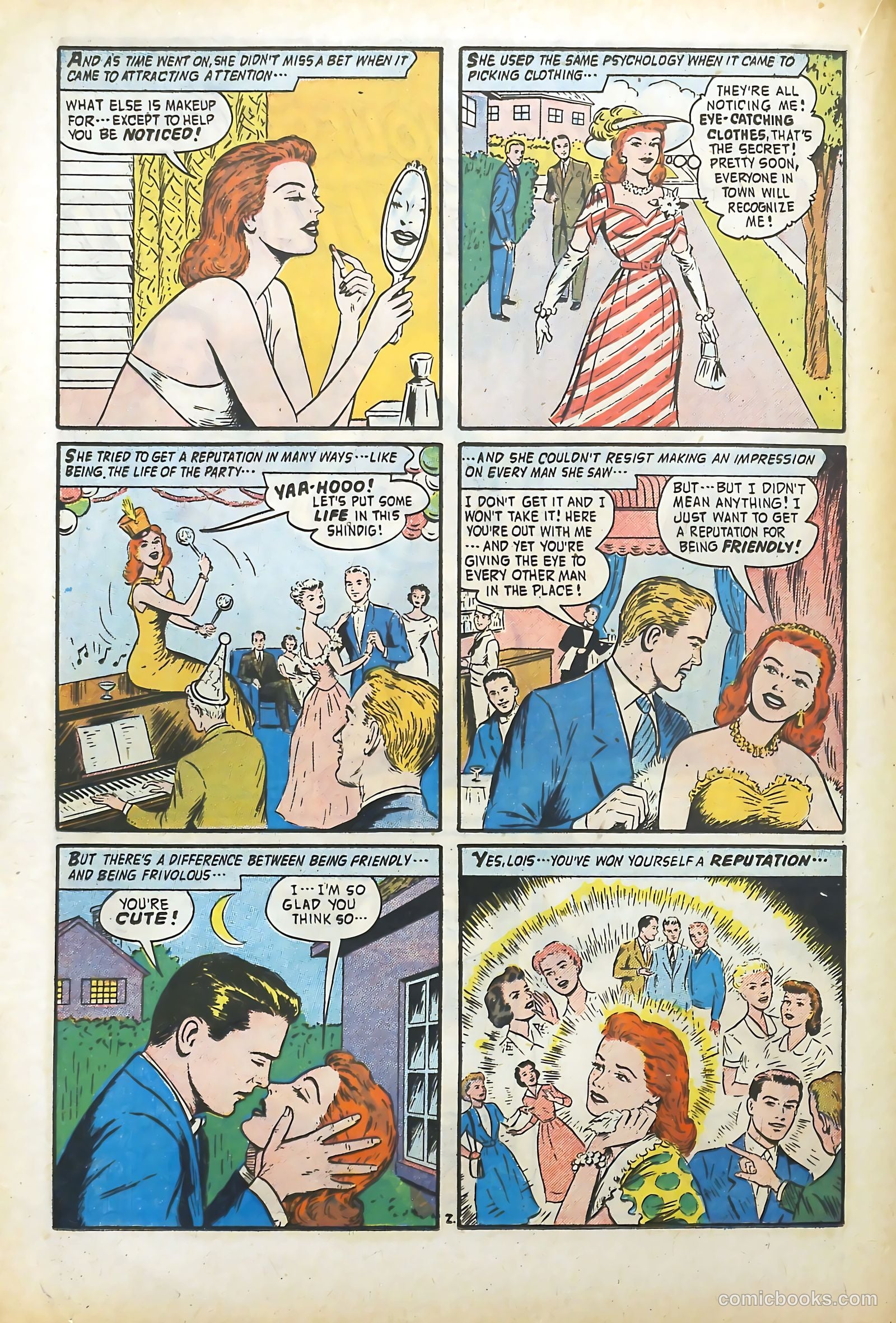 Confessions of the Lovelorn #85 (1957) — page 16 of 37