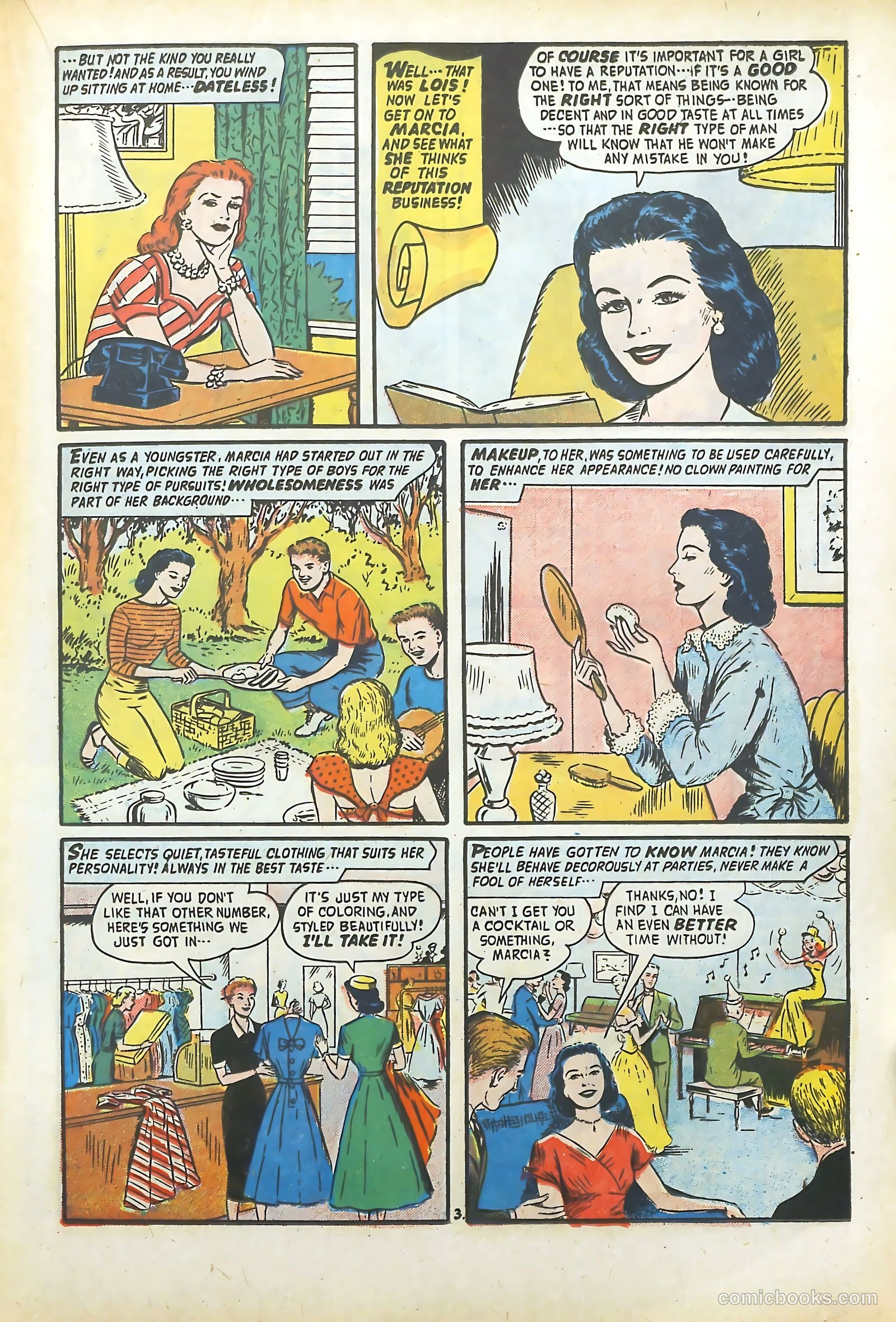 Confessions of the Lovelorn #85 (1957) — page 17 of 37