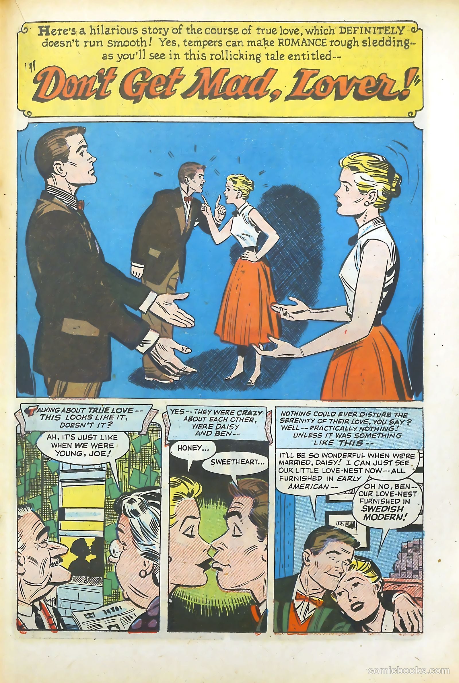 Confessions of the Lovelorn #85 (1957) — page 19 of 37