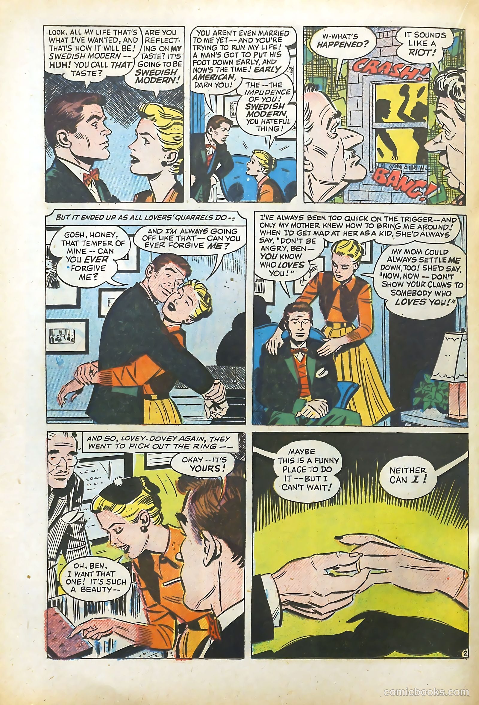 Confessions of the Lovelorn #85 (1957) — page 20 of 37
