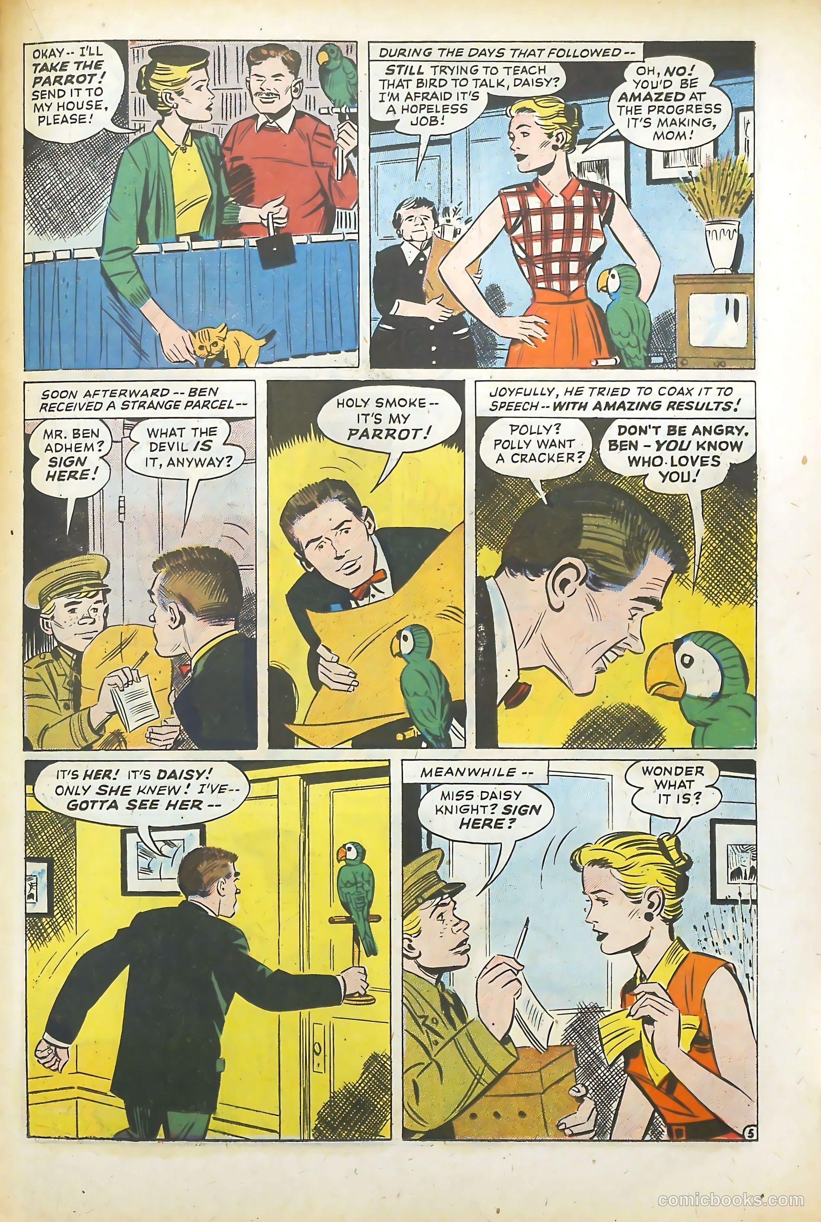 Confessions of the Lovelorn #85 (1957) — page 23 of 37