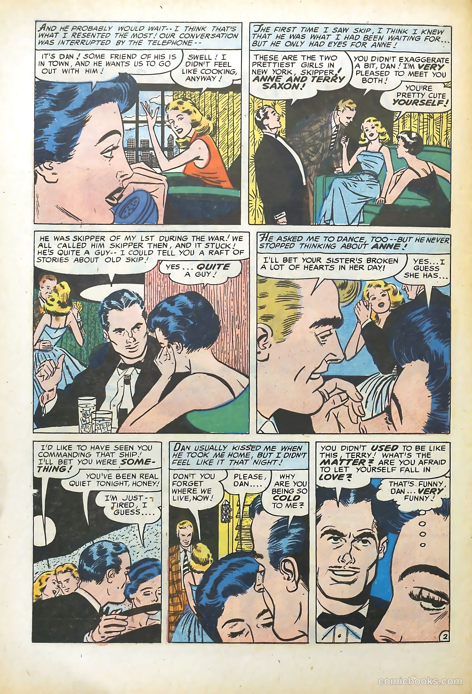 Confessions of the Lovelorn #85 (1957) — page 28 of 37