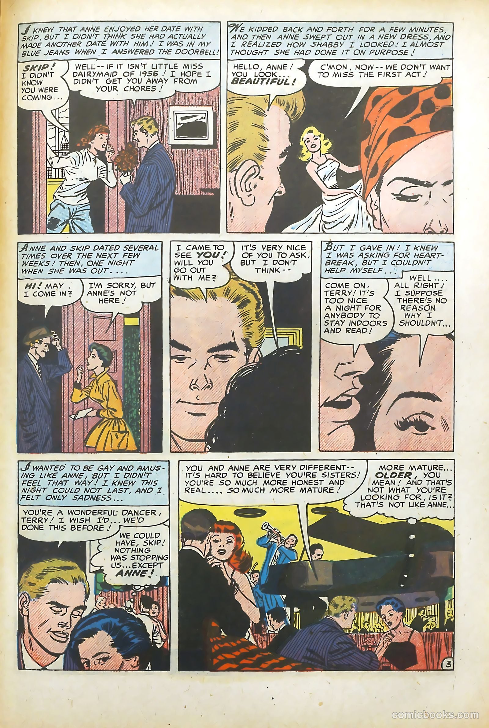 Confessions of the Lovelorn #85 (1957) — page 29 of 37