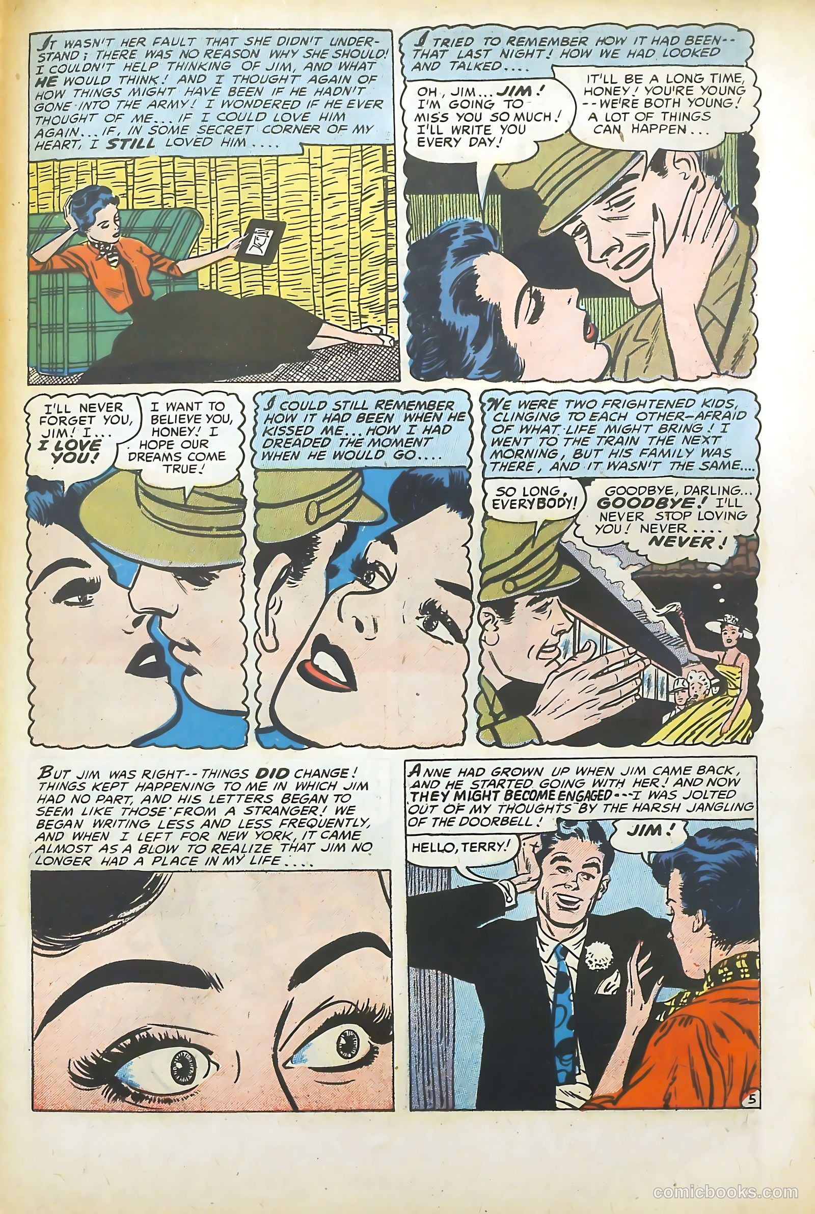 Confessions of the Lovelorn #85 (1957) — page 31 of 37