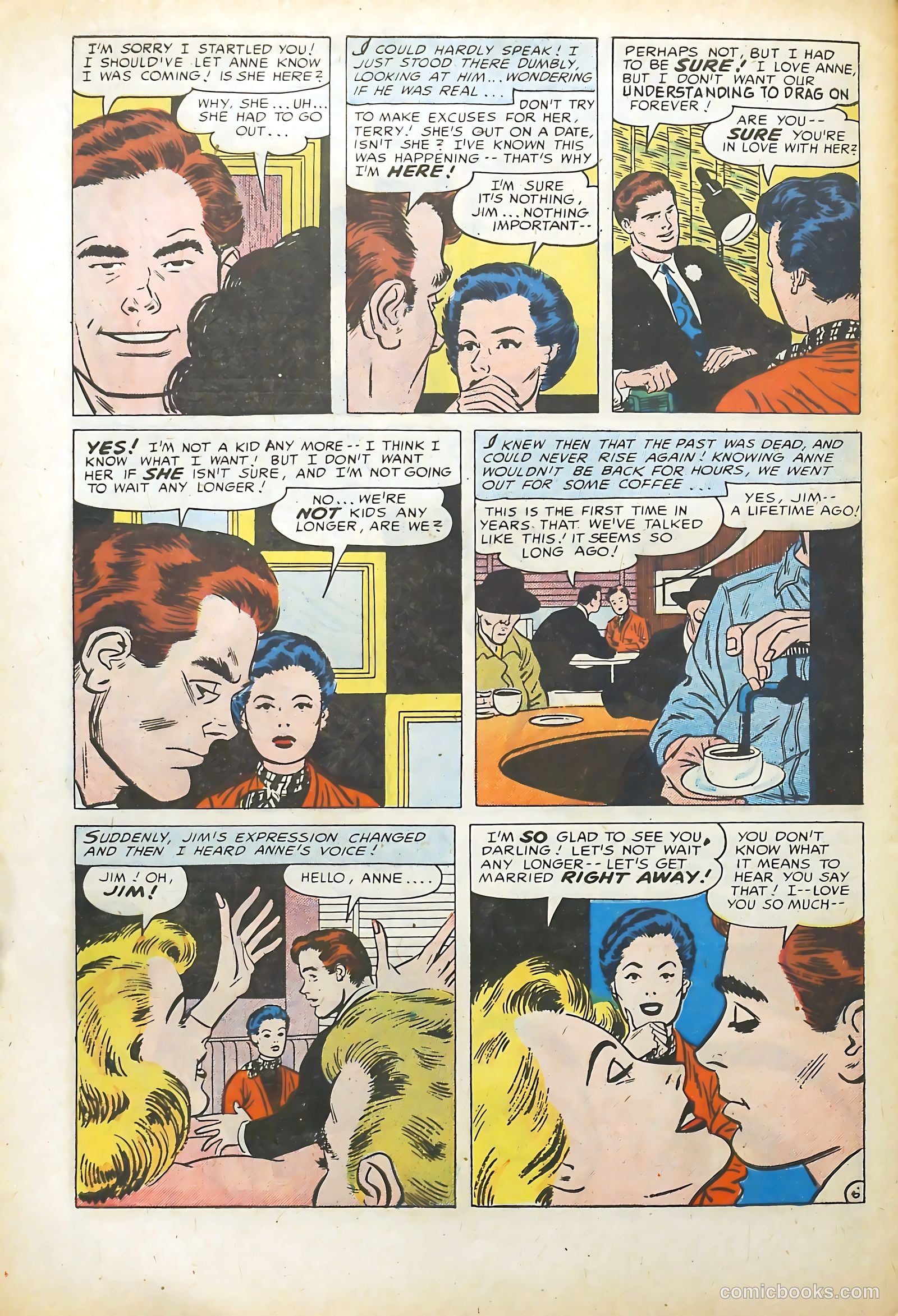 Confessions of the Lovelorn #85 (1957) — page 32 of 37