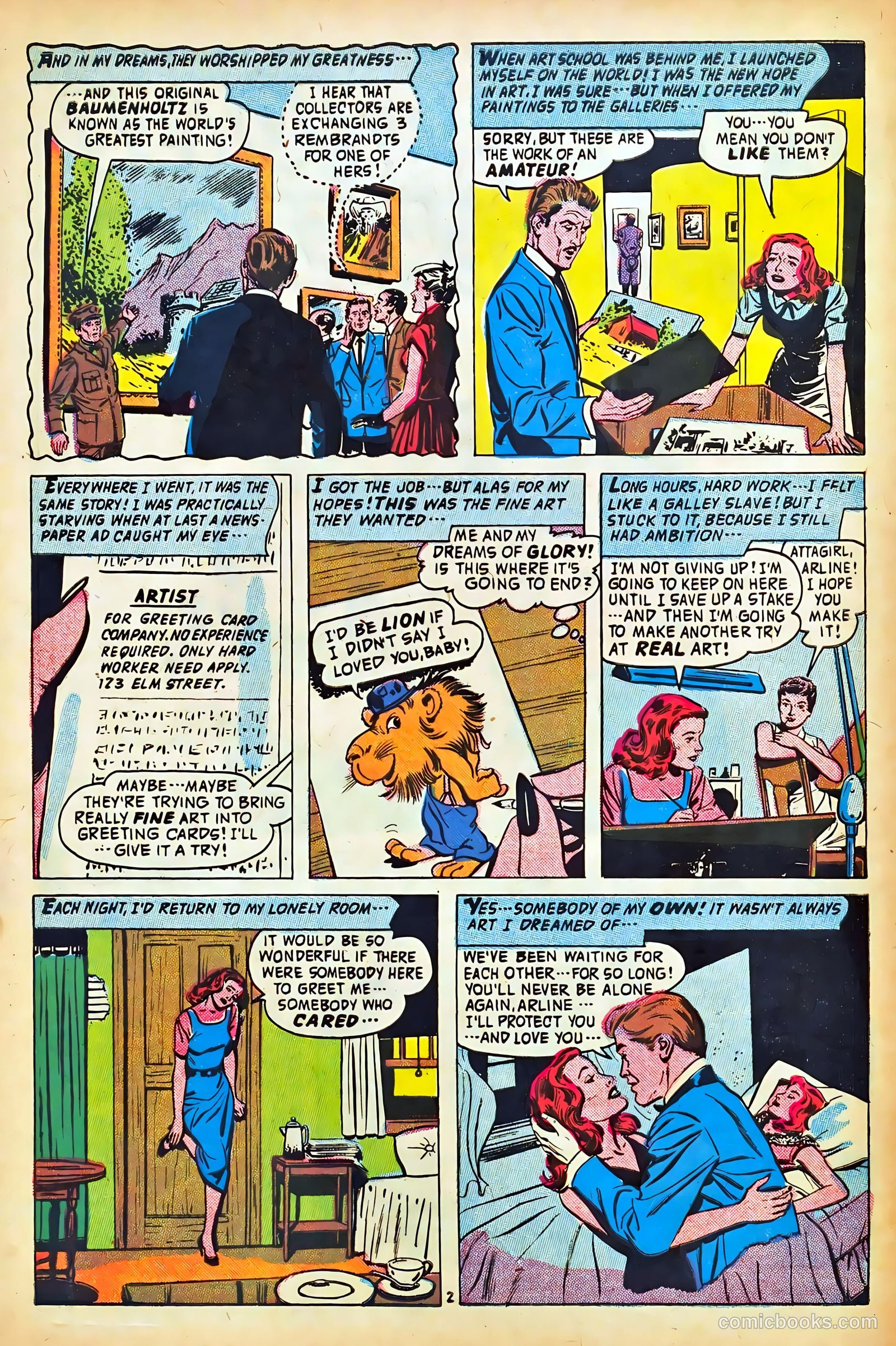 Confessions of the Lovelorn #86 (1957) — page 4 of 36
