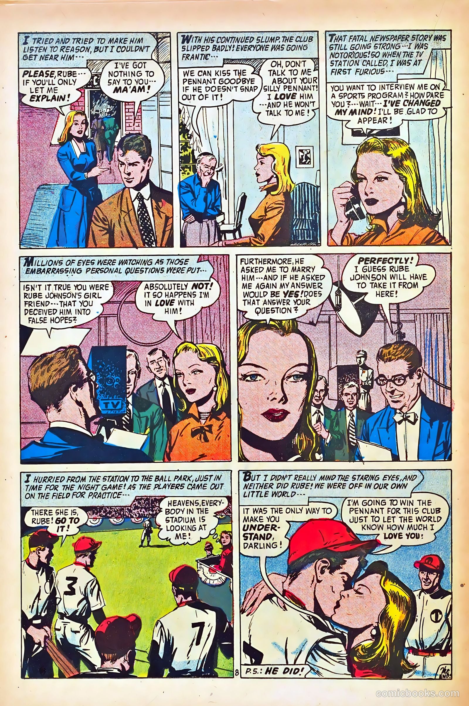 Confessions of the Lovelorn #86 (1957) — page 22 of 36