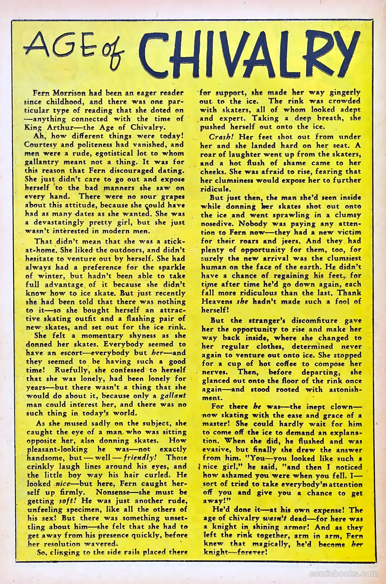 Confessions of the Lovelorn #86 (1957) — page 24 of 36