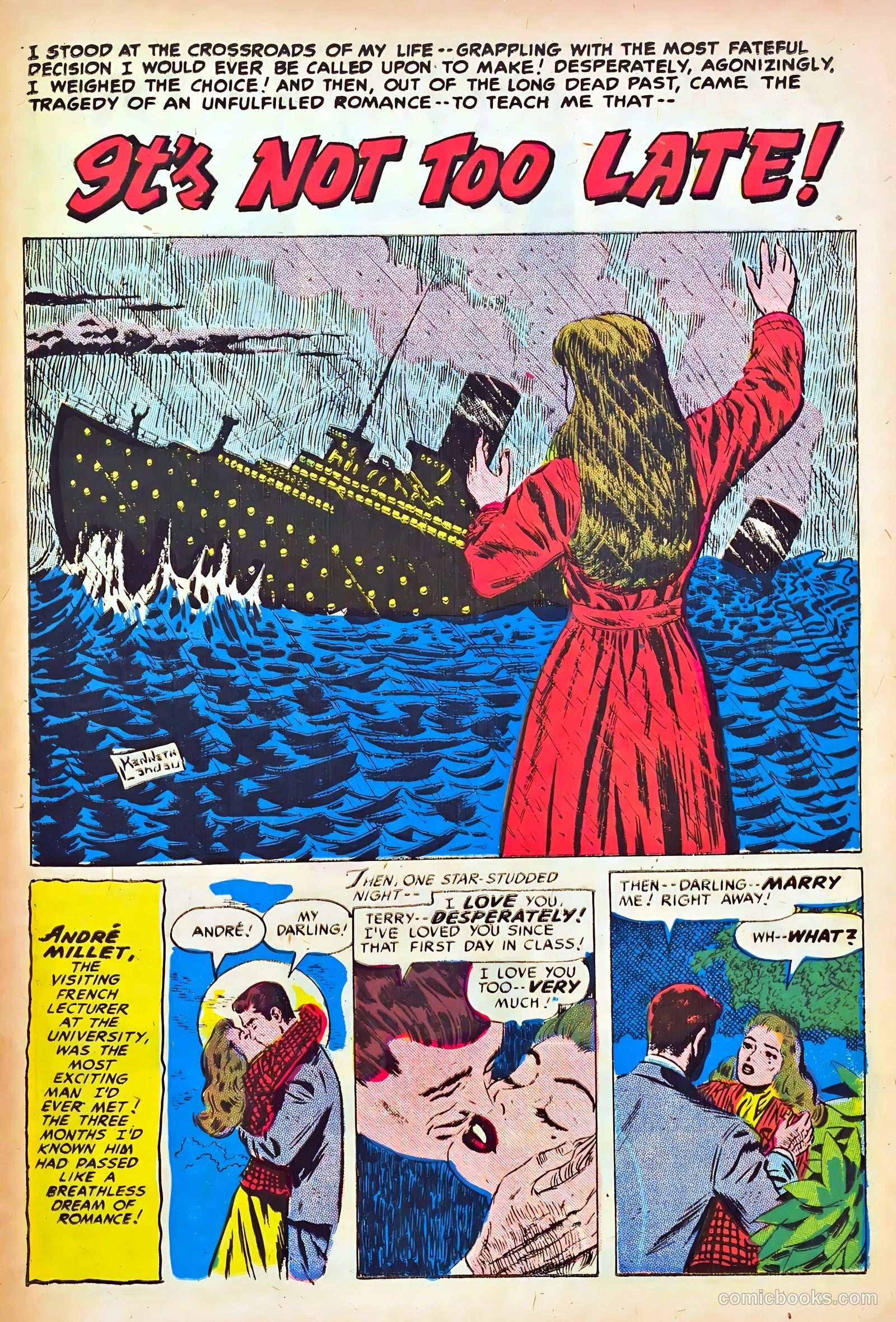 Confessions of the Lovelorn #86 (1957) — page 25 of 36