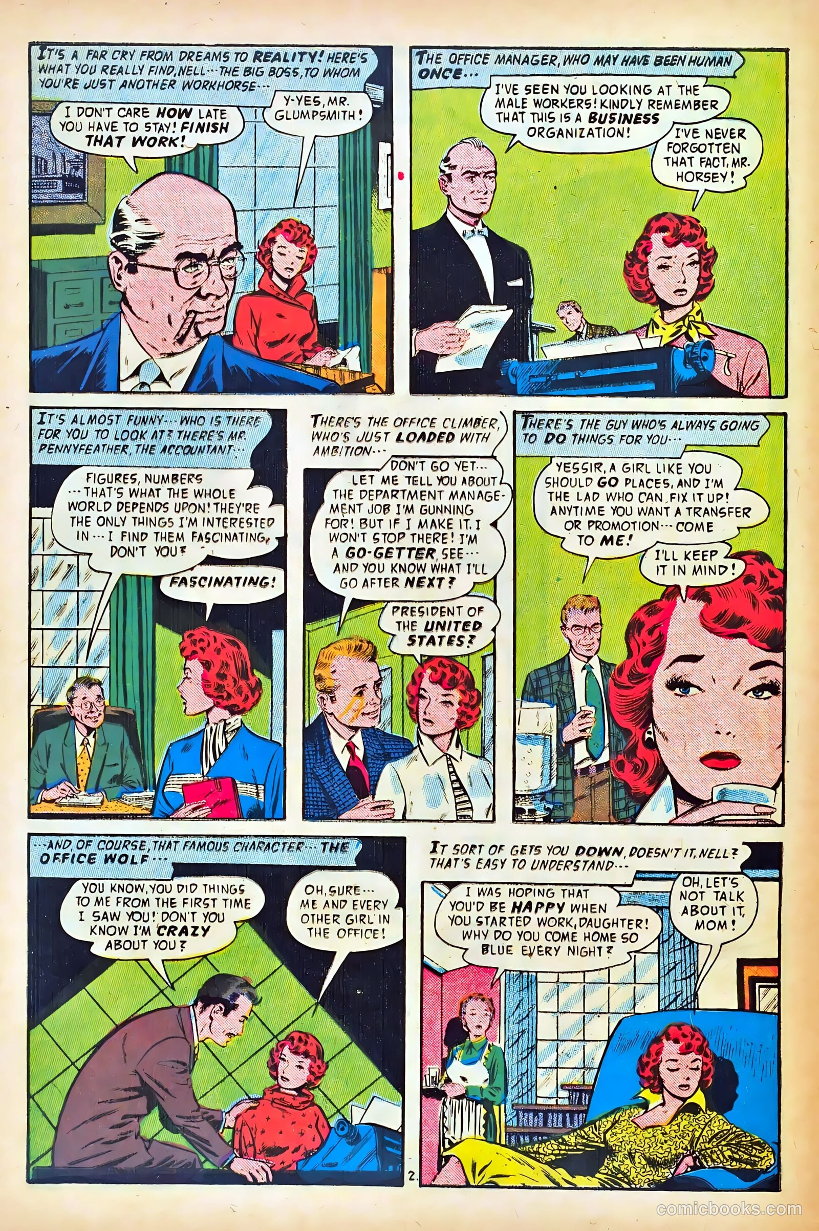 Confessions of the Lovelorn #86 (1957) — page 32 of 36