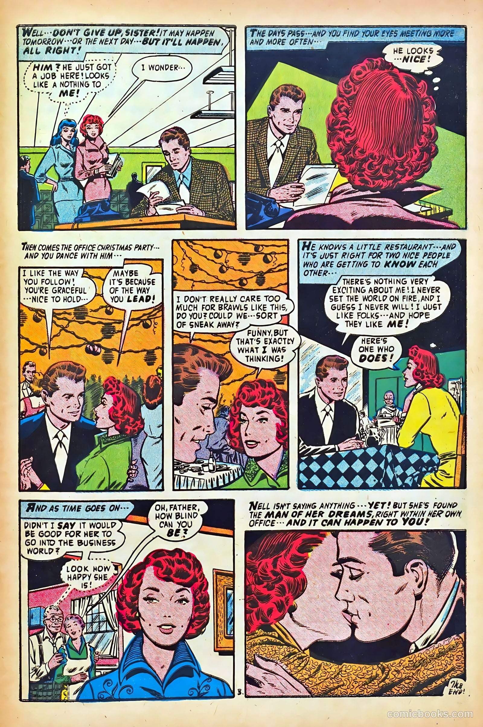 Confessions of the Lovelorn #86 (1957) — page 33 of 36