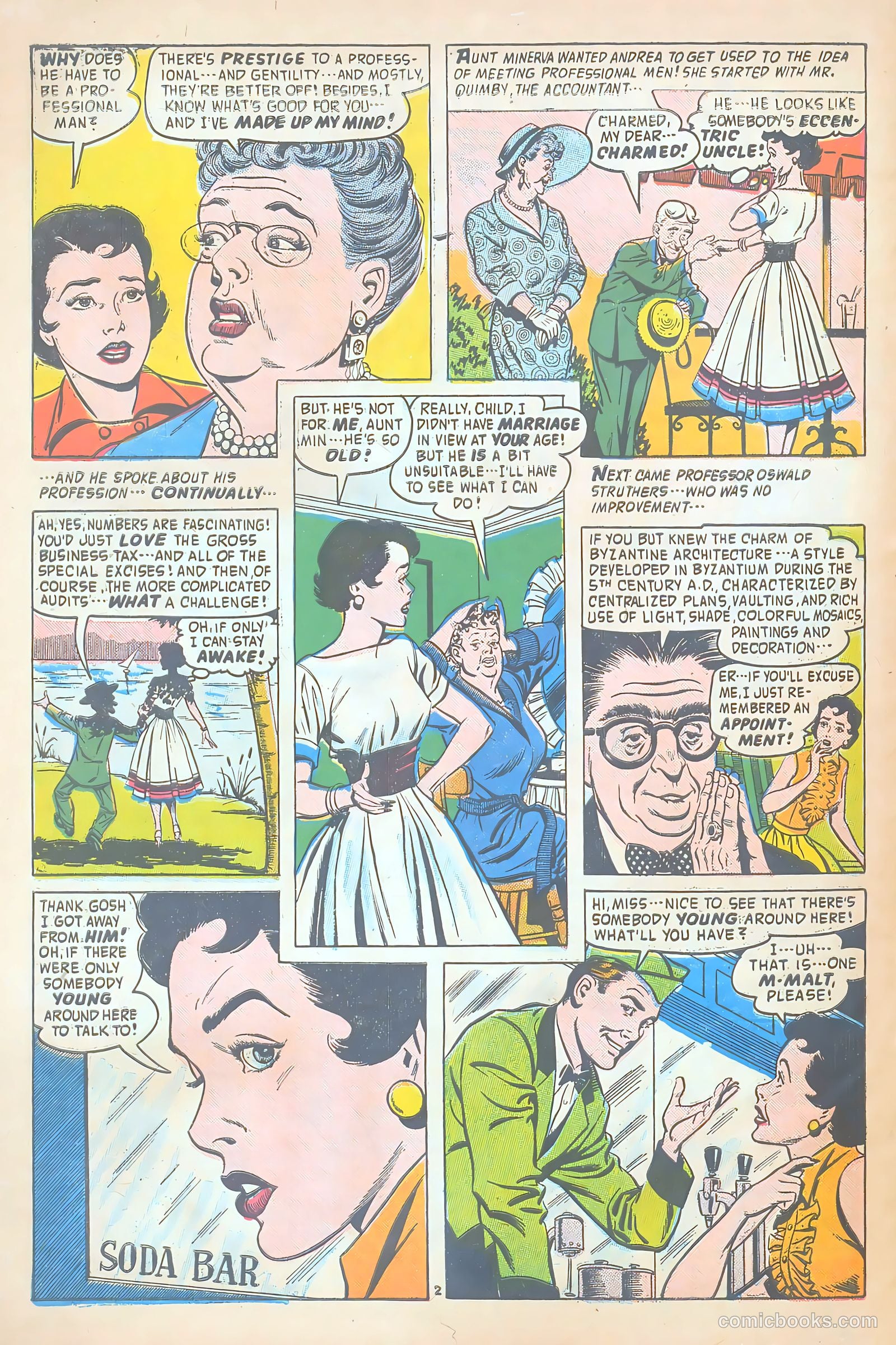 Confessions of the Lovelorn #87 (1957) — page 4 of 36