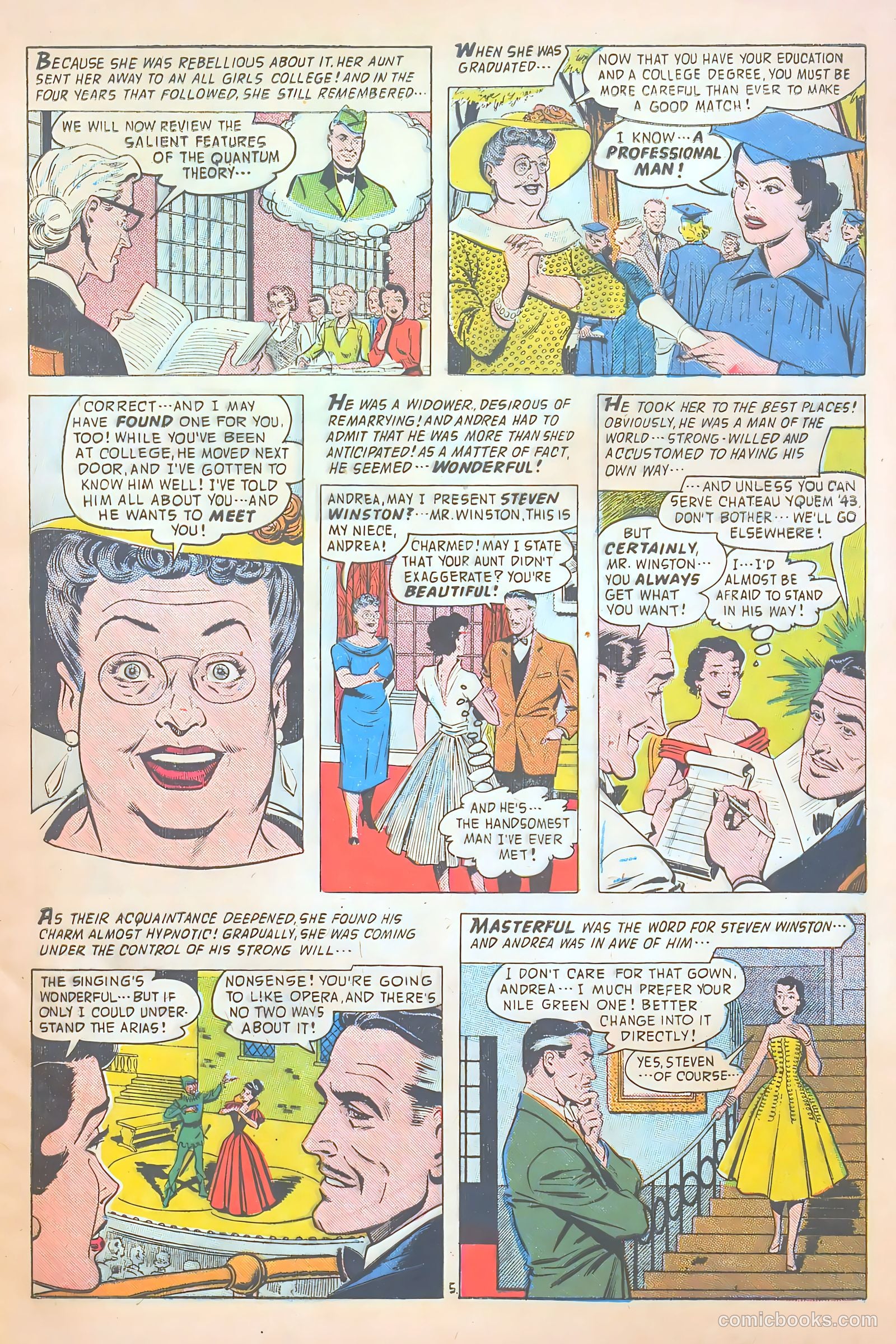 Confessions of the Lovelorn #87 (1957) — page 7 of 36